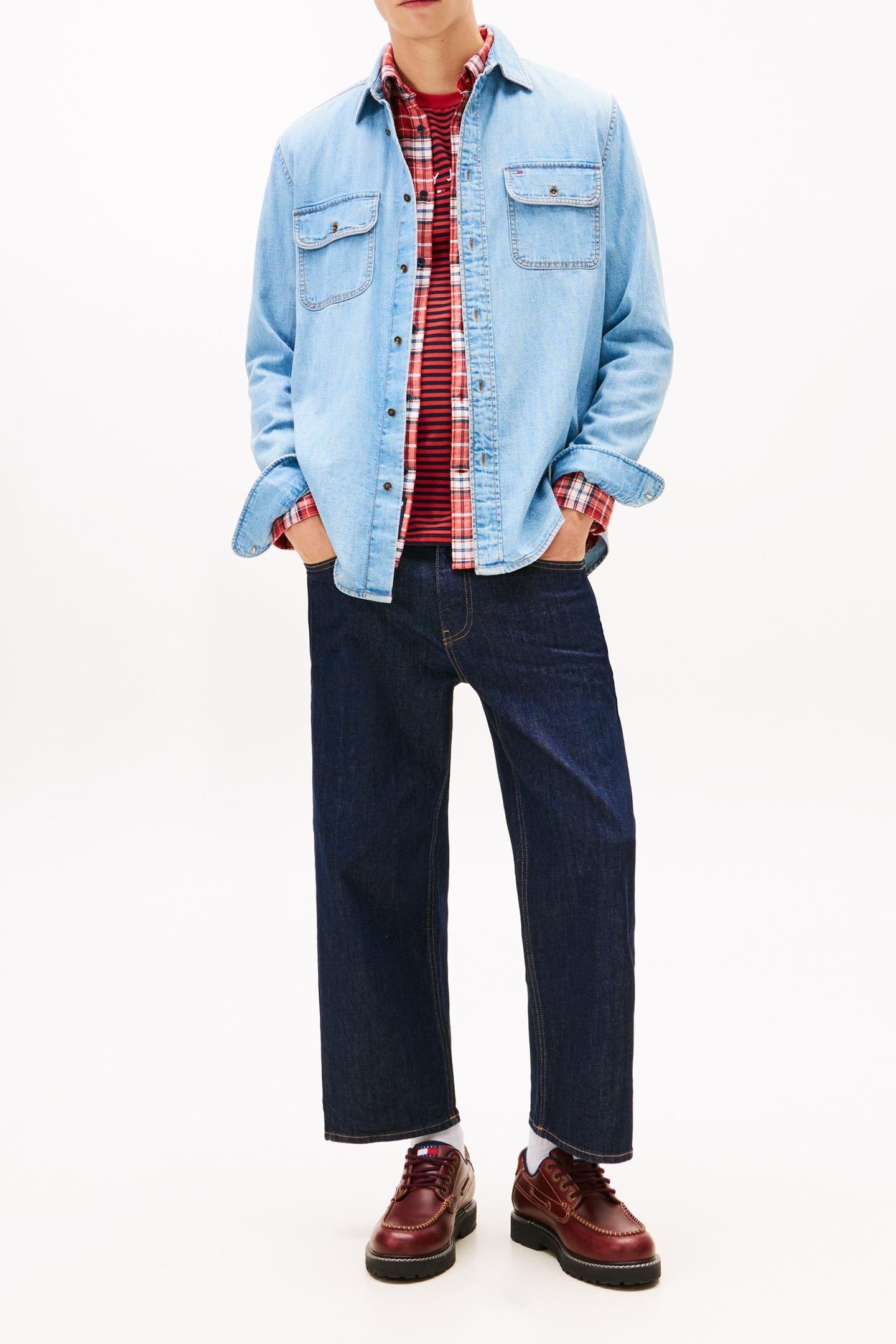 DENIM RELAXED FIT SHIRT 1