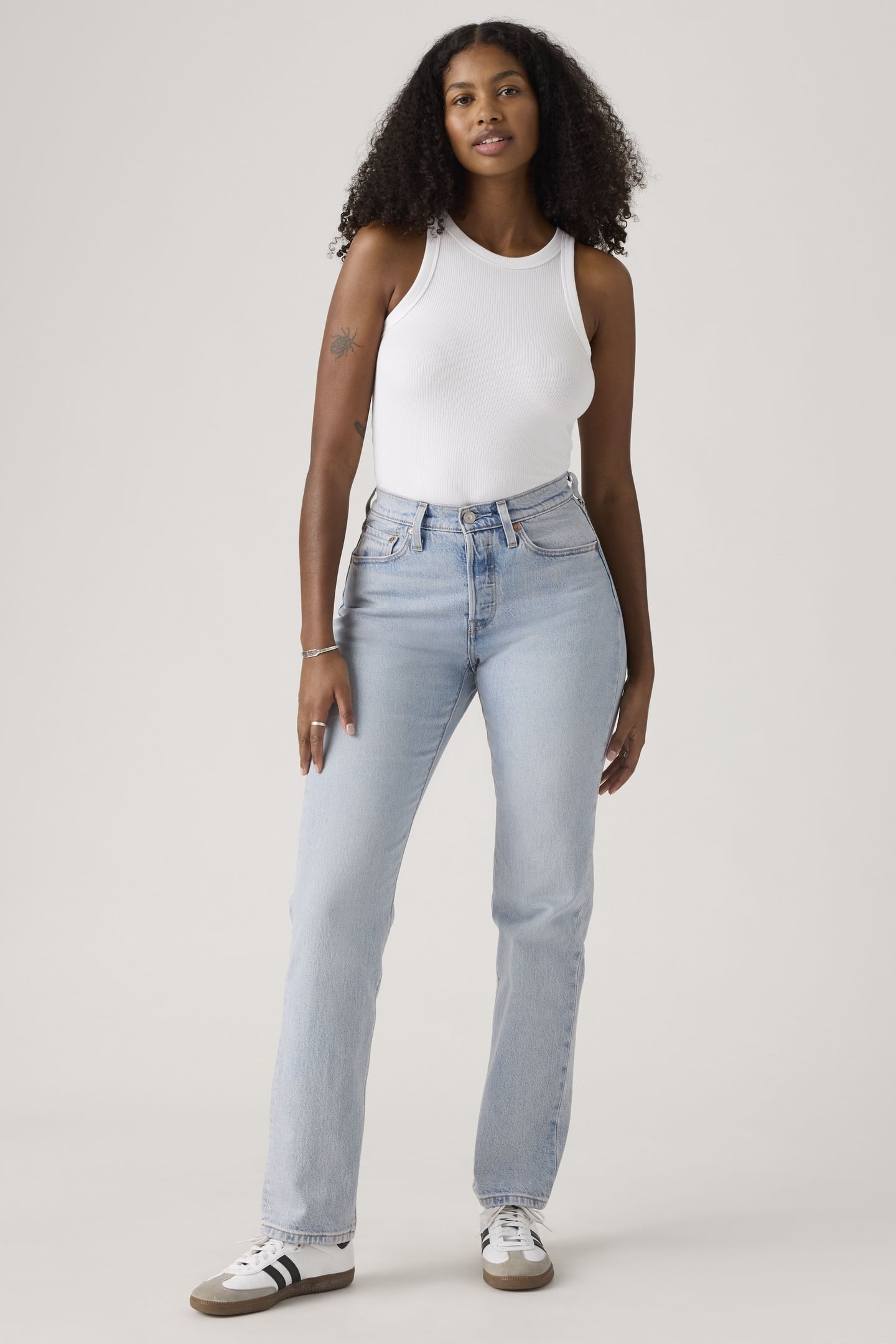 501® CURVE JEANS BLUE 5