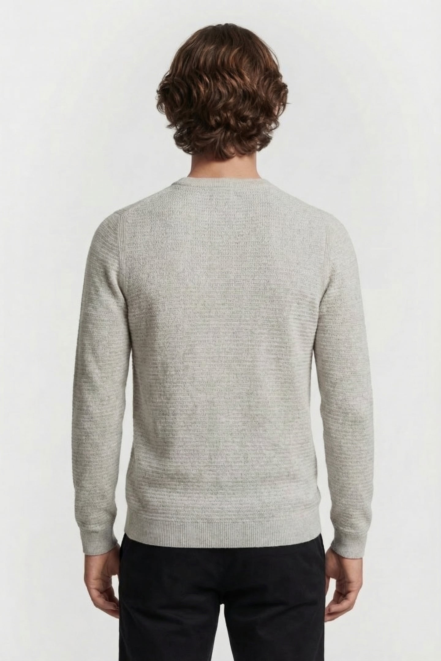 KOSTAS CREWNECK GHOST GREY 2