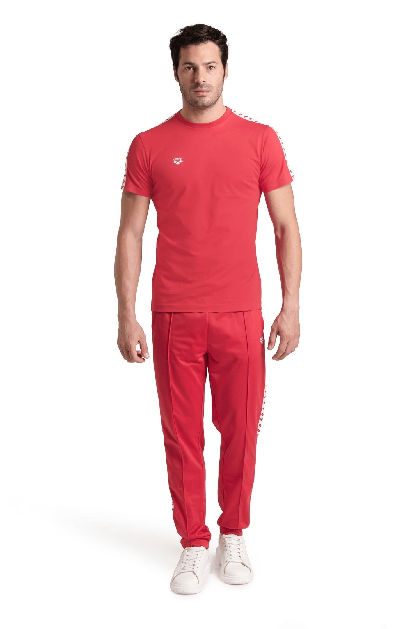 M T-SHIRT TEAM RED-WHITE-RED 1