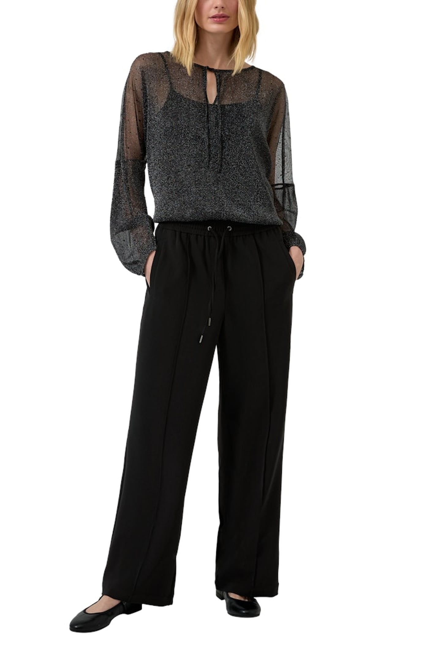 S.OLIVER PANTS BLACK 2