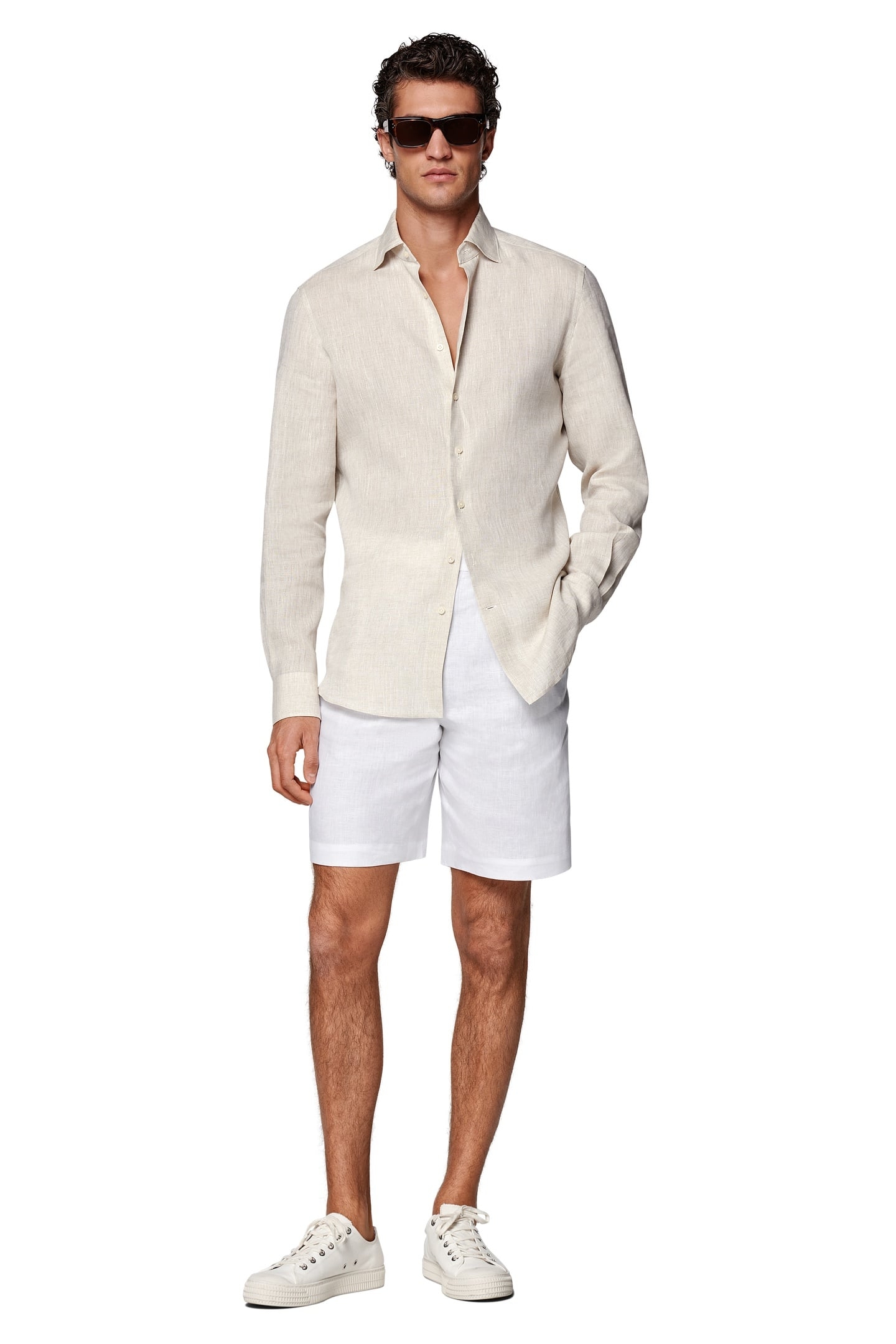 MIRA SHORTS WHITE WHITE 3