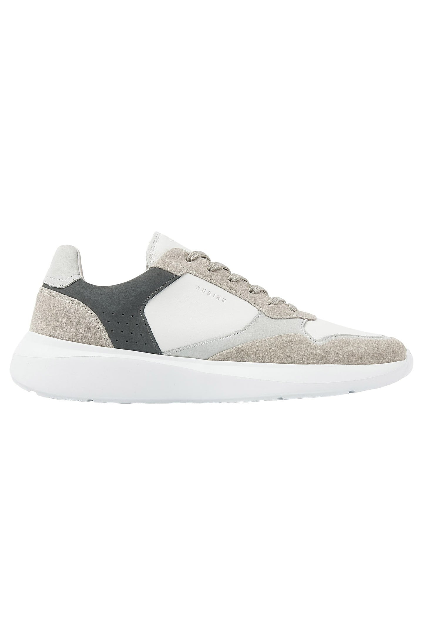 ROCKY ROAD WAVE (M) WHITE LEATHER - NAVY 1
