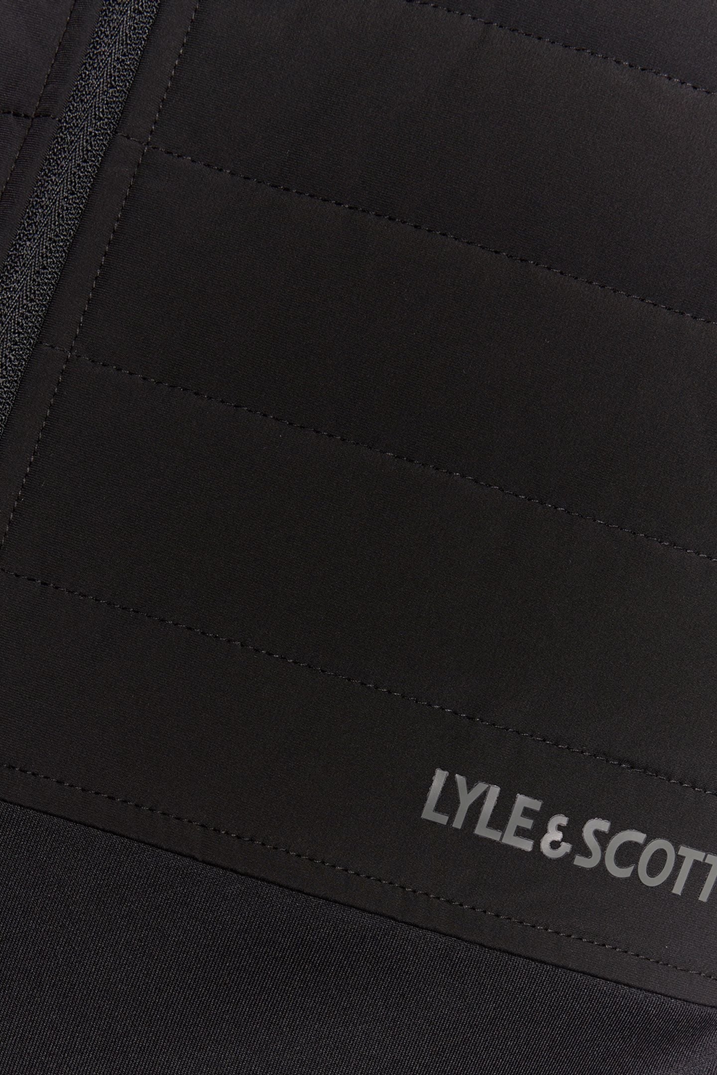 GOLF WINDJAMMER FULL ZIP VEST JET BLACK 6