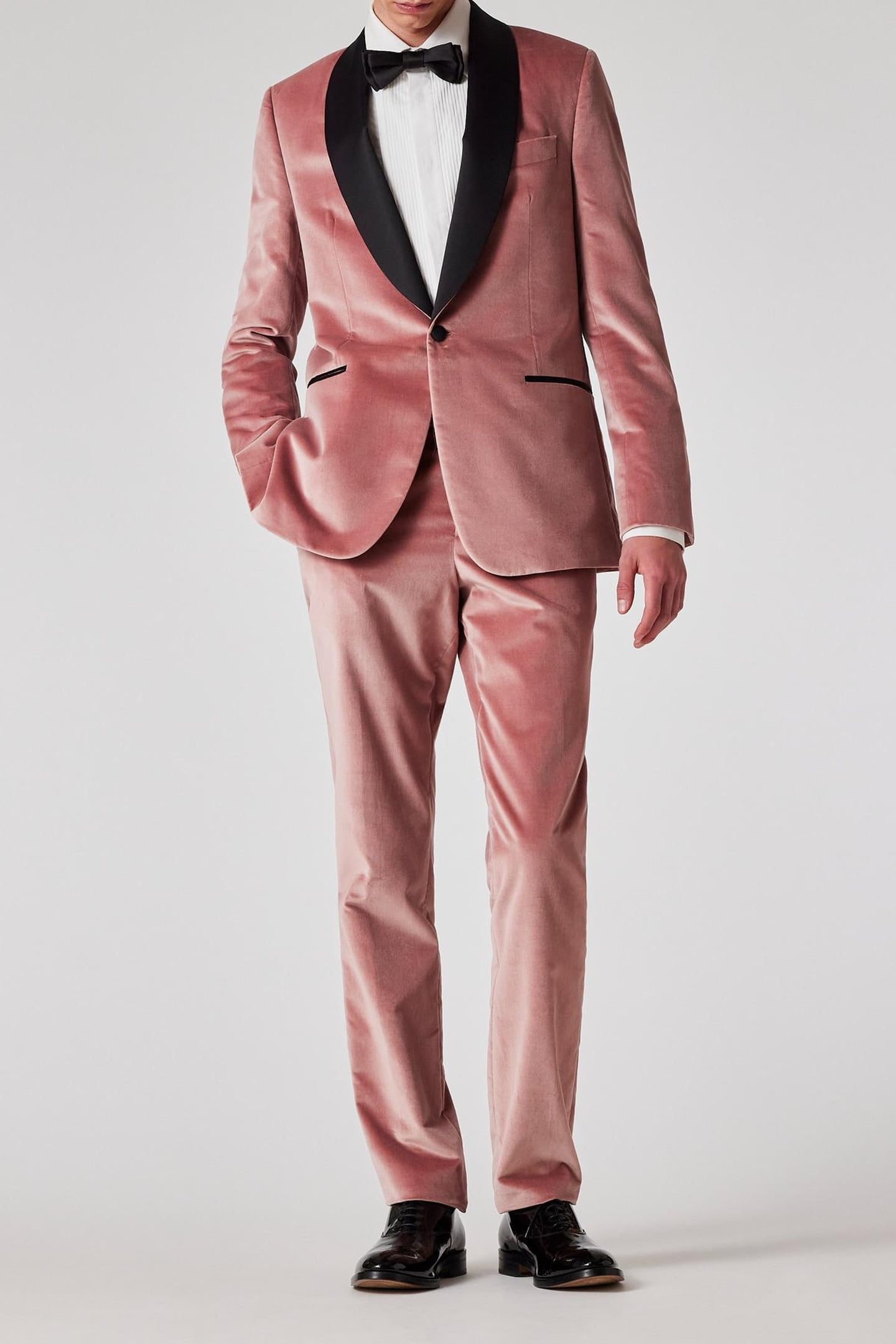 TAILORED FIT 2 BTN JACKET PINK 2