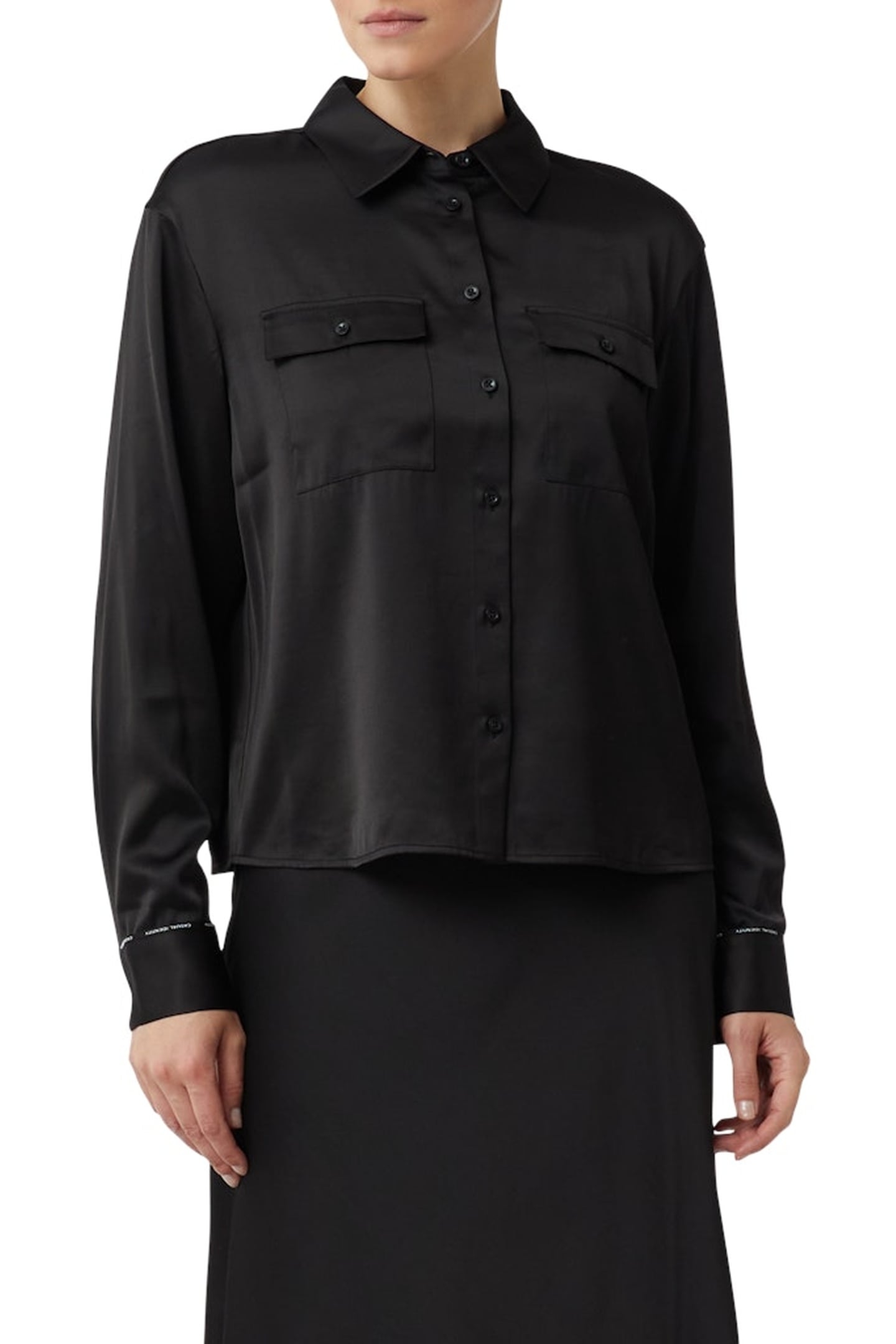 COMMA BLOUSES BLACK 2