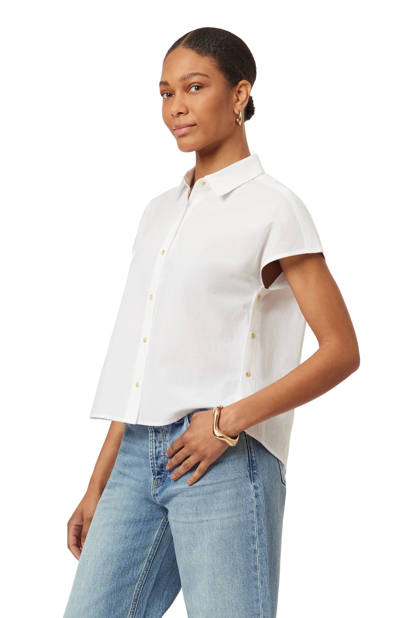 DOLMAN SLEEVE SHIRT BRILLIANT WHITE 6