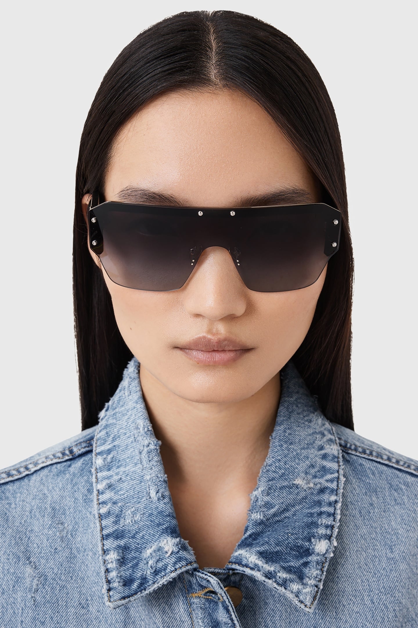 ANIA SUNGLASSES GLOSS BLACK 5