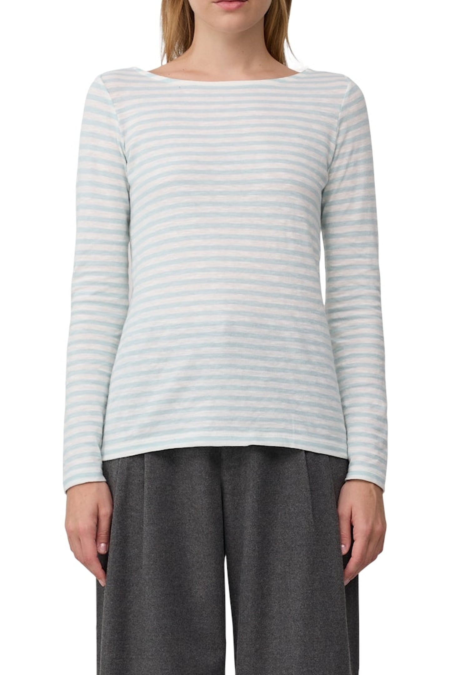 S.OLIVER T-SHIRTS BLUE-LIGHT 1