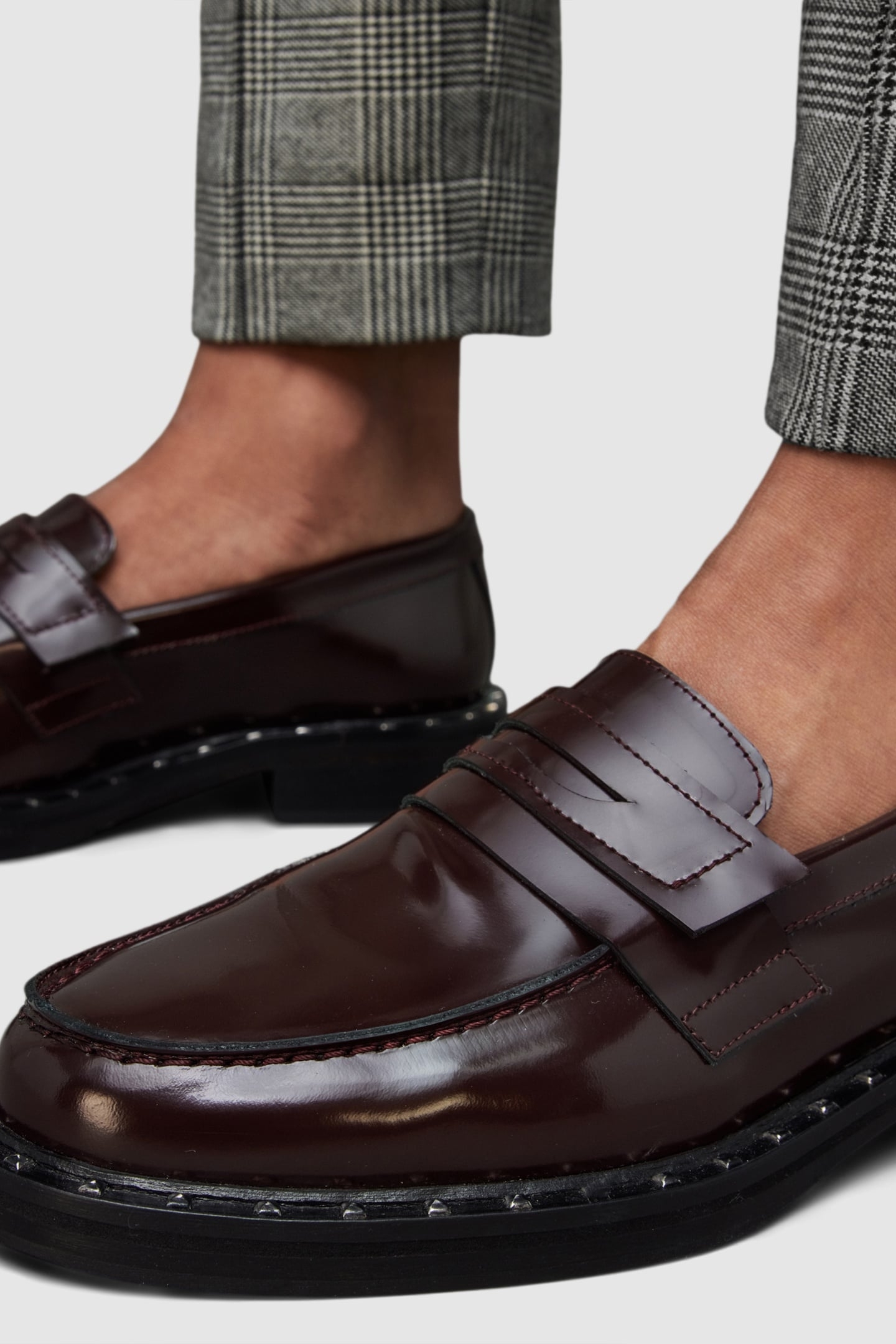 DALIAS LOAFER BORDEAUX RED SHINE 4