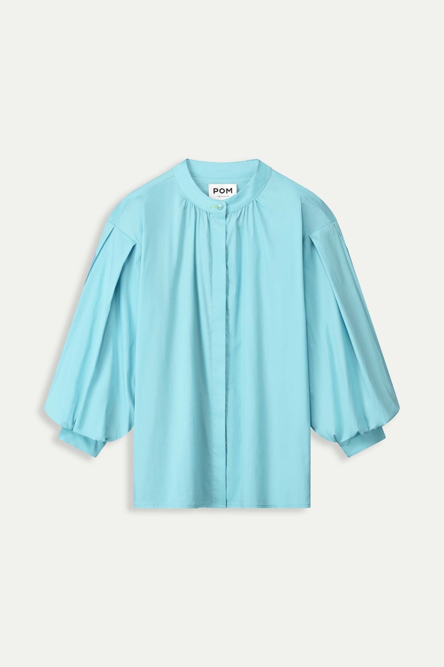 BLOUSE - POPLIN SKY BLUE 4