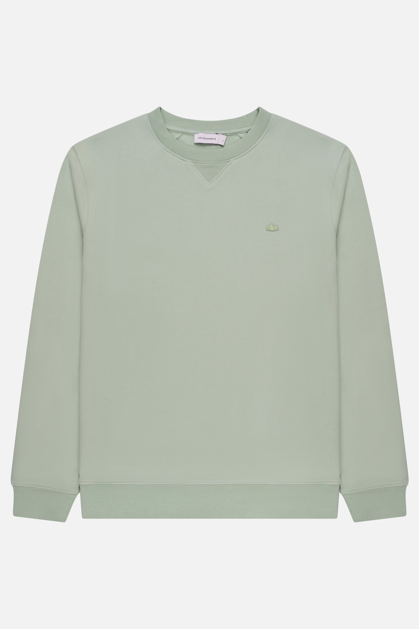 LIAM SWEATER MID GREEN 4