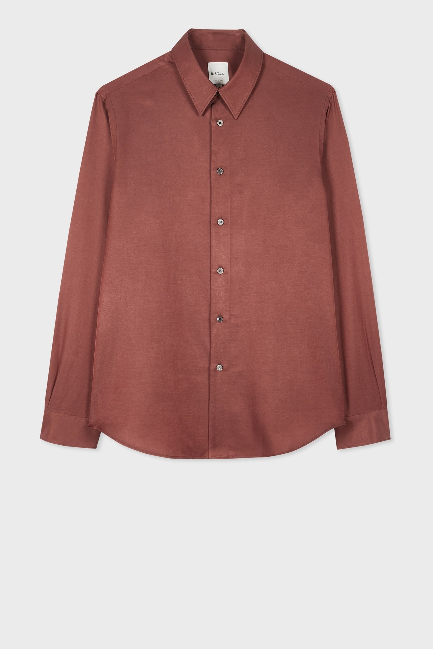 S/C CASUAL FIT SHIRT HAZELNUT 4
