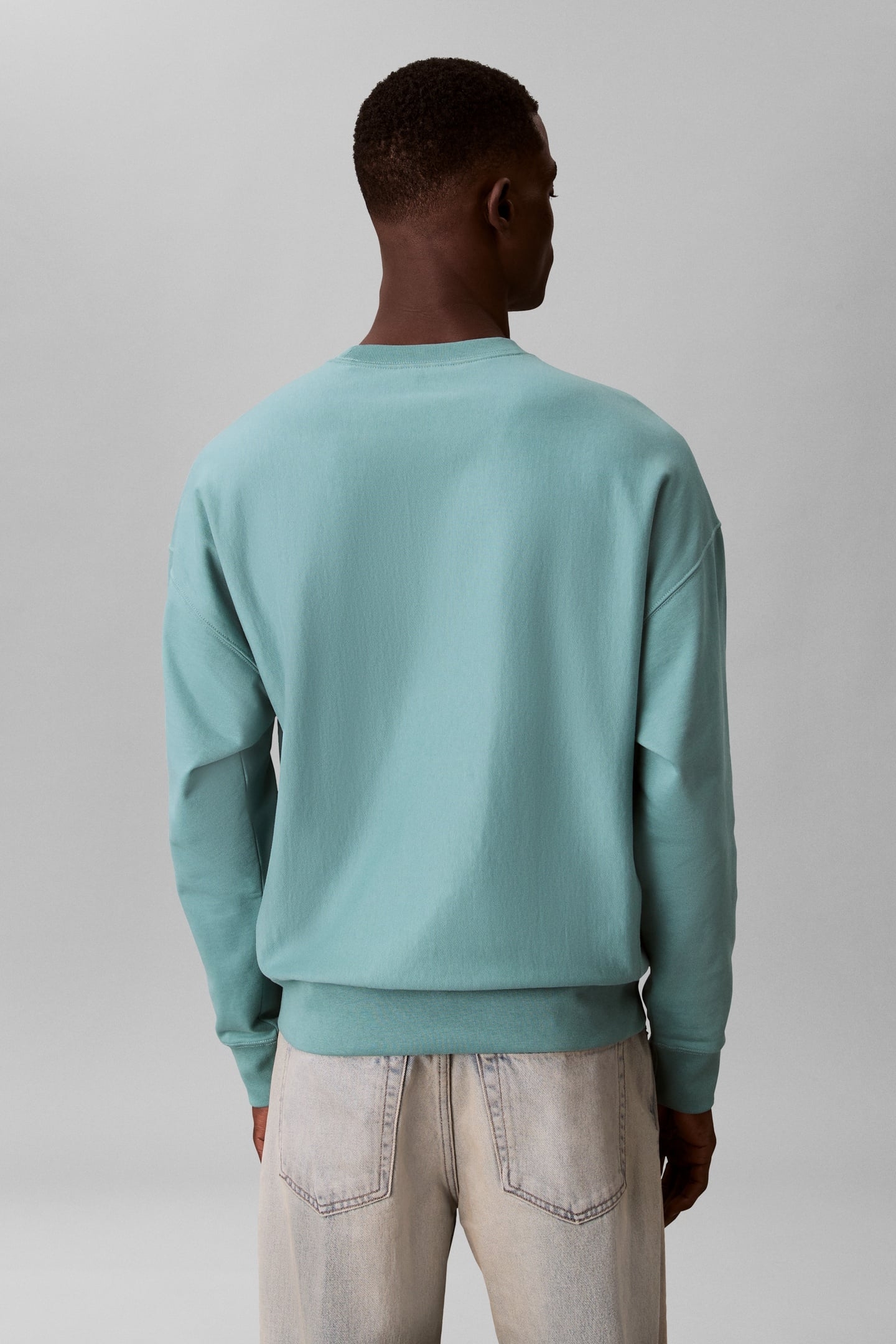 LS PREMIUM TERRY MONOGRAM SWEATER TEQUILA BLUE 3