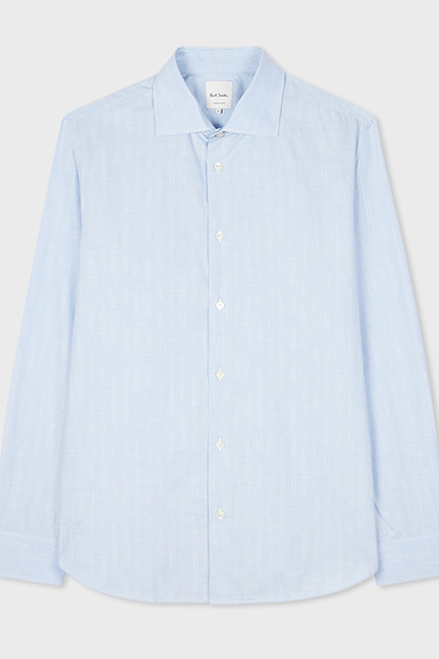 S/C SLIM FIT SHIRT LIGHT BLUE 2