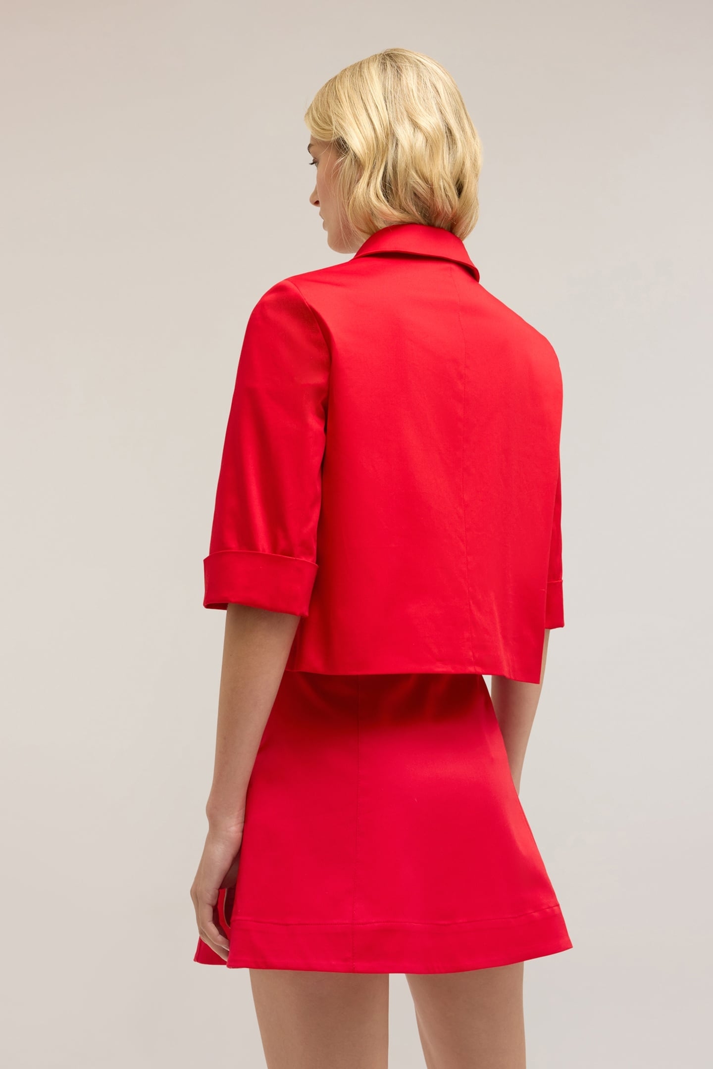 SHORT-SLEEVED JACKET RED 6