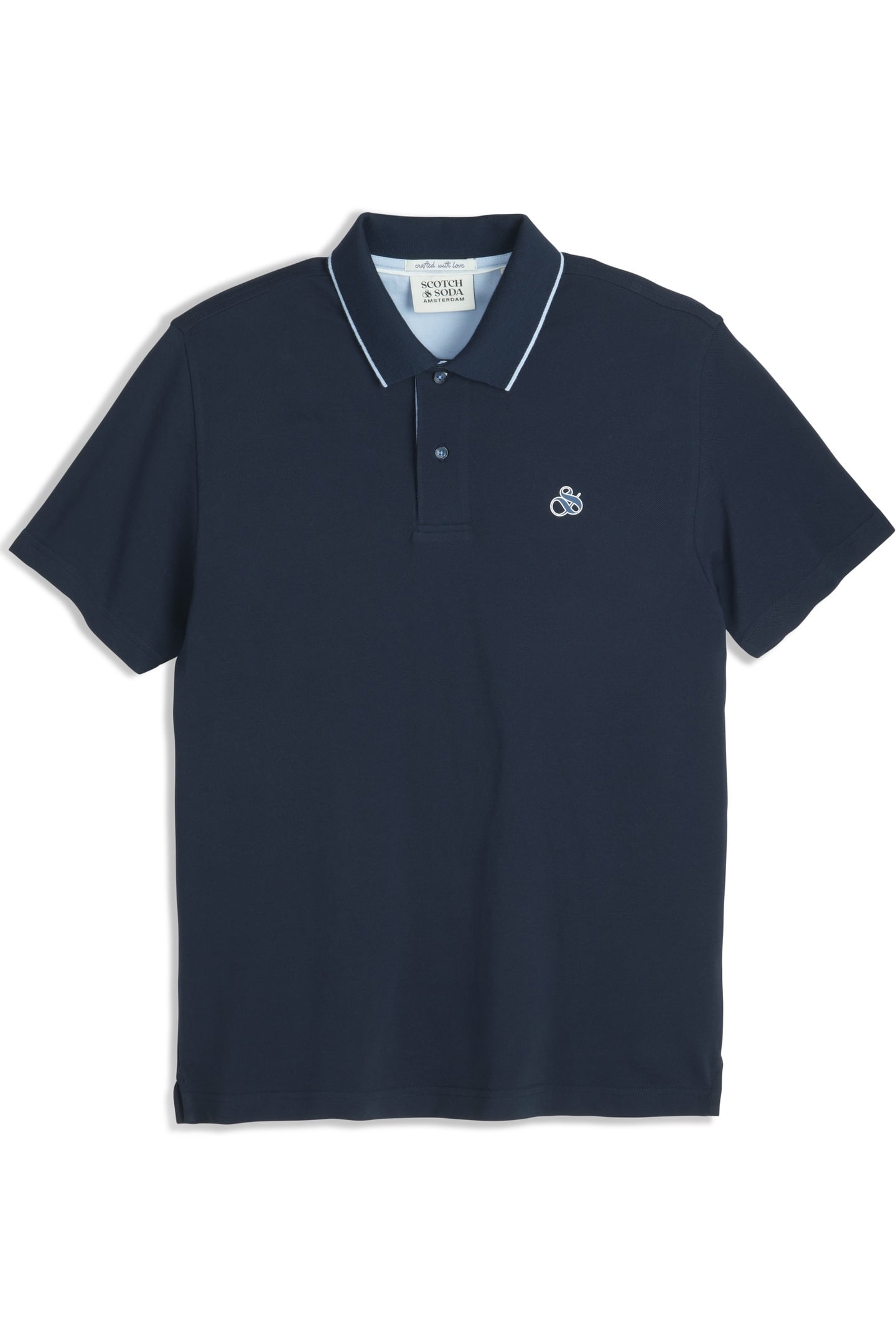 TIPPED POLO SKY CAPTAIN 1