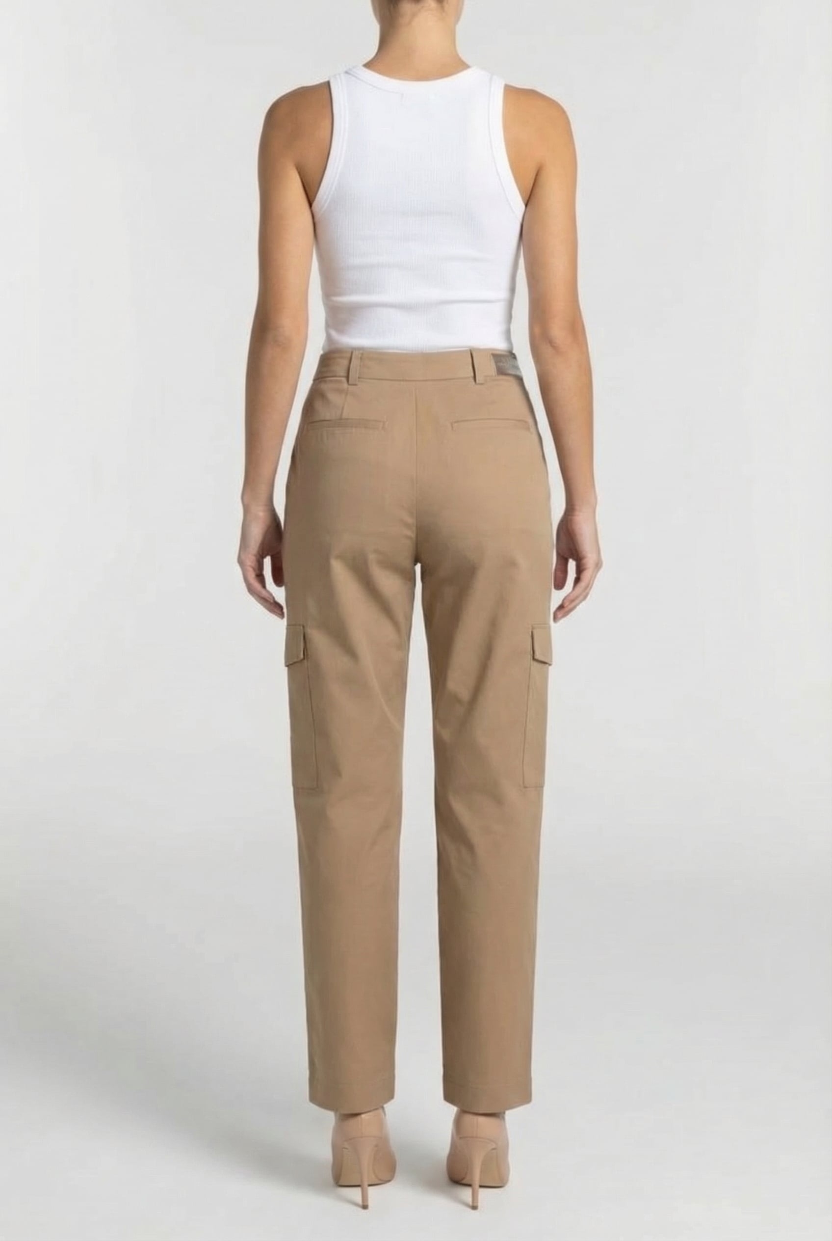 MARCIANO BY GUESS ALICE CARGO PANT HERB TAN 2
