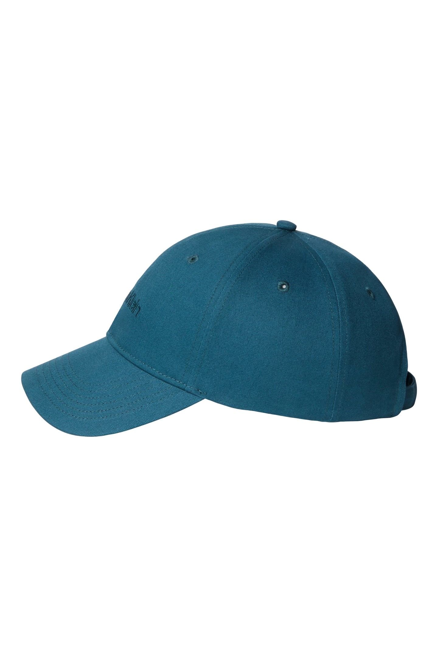 LOGO EMBROIDERY BASEBALL CAP DARK TEAL 2