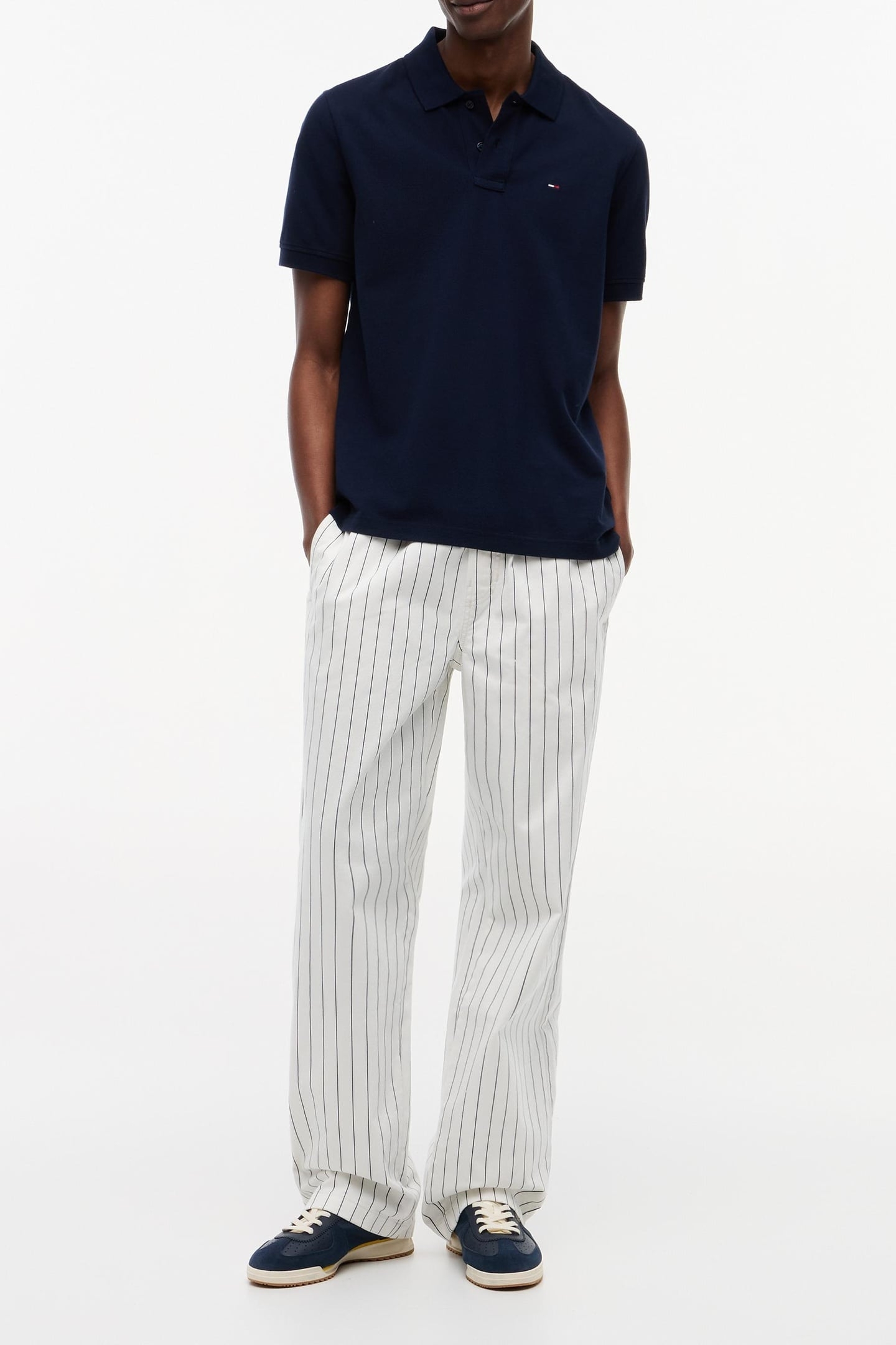 REGULAR ESSENTIAL POLO DARK BLUE 3