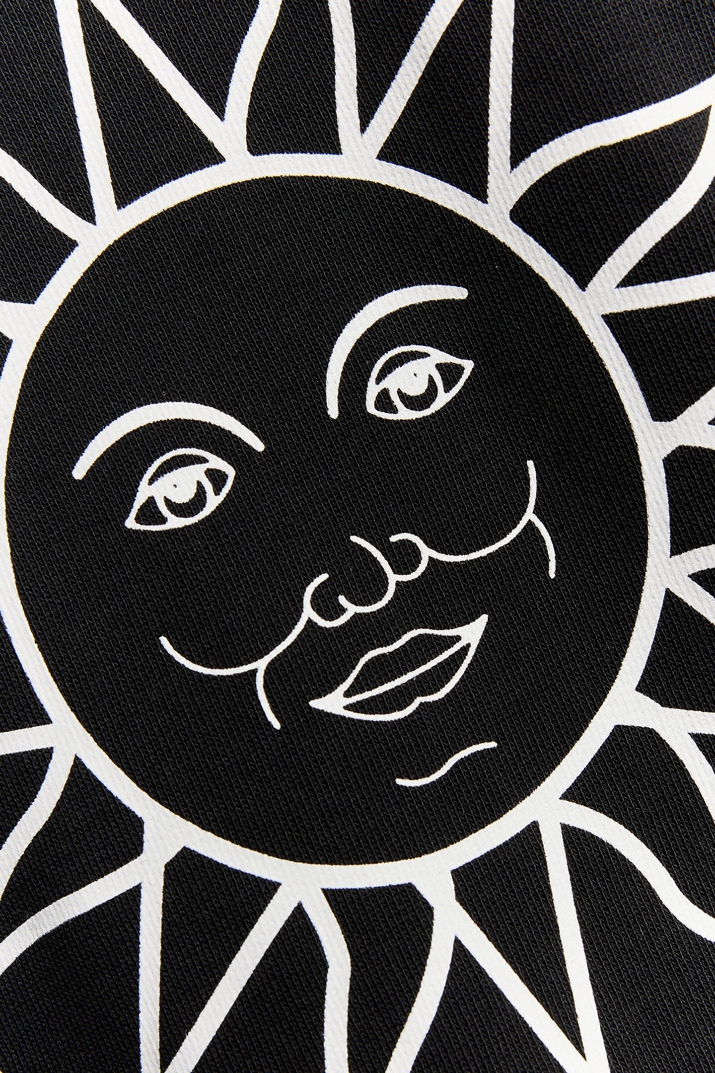 SUNSHINE INN GRAPHIC HOODIE JET BLACK 7