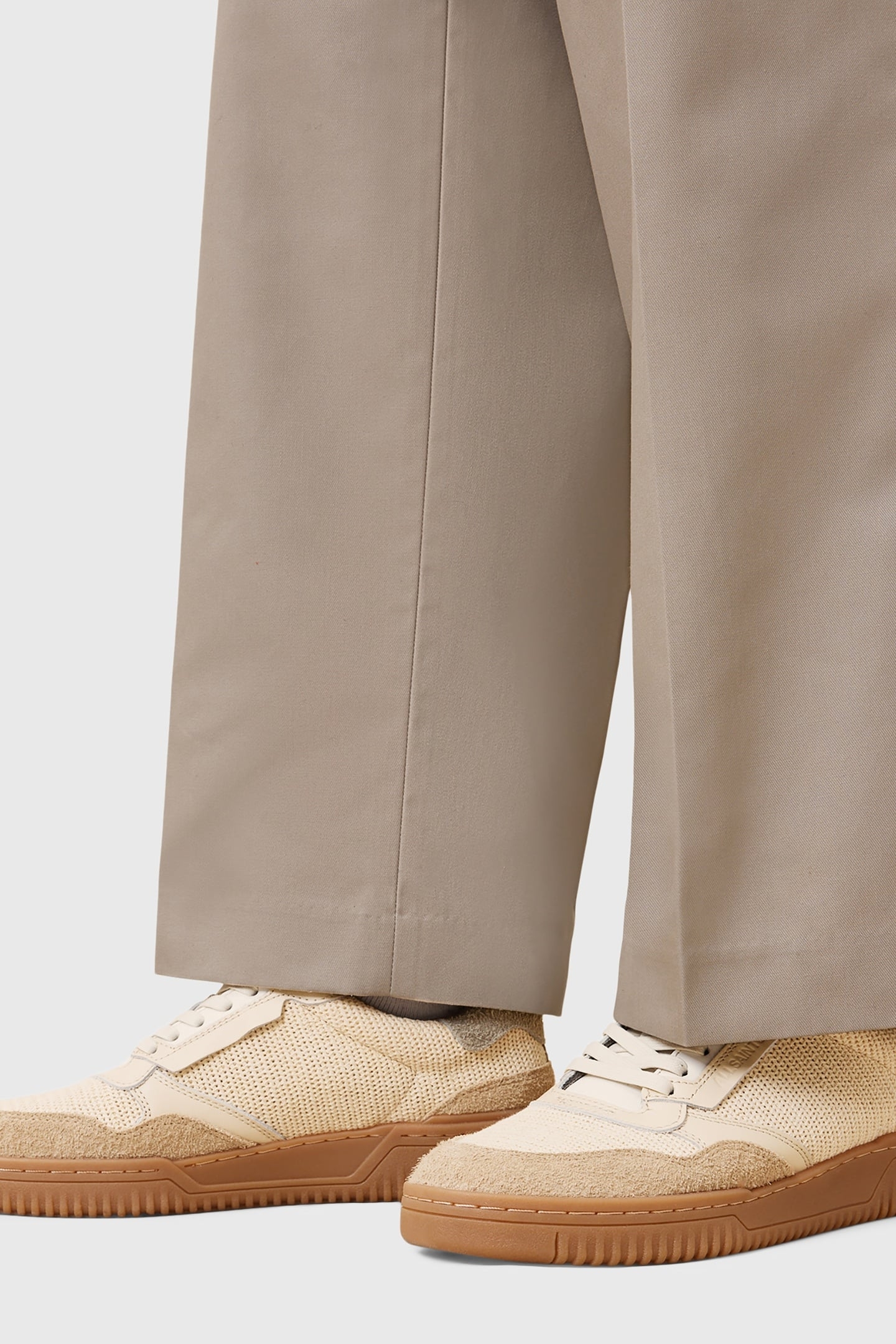 REGAN MESH LOW TOP CHALK WHITE/CLAY 5