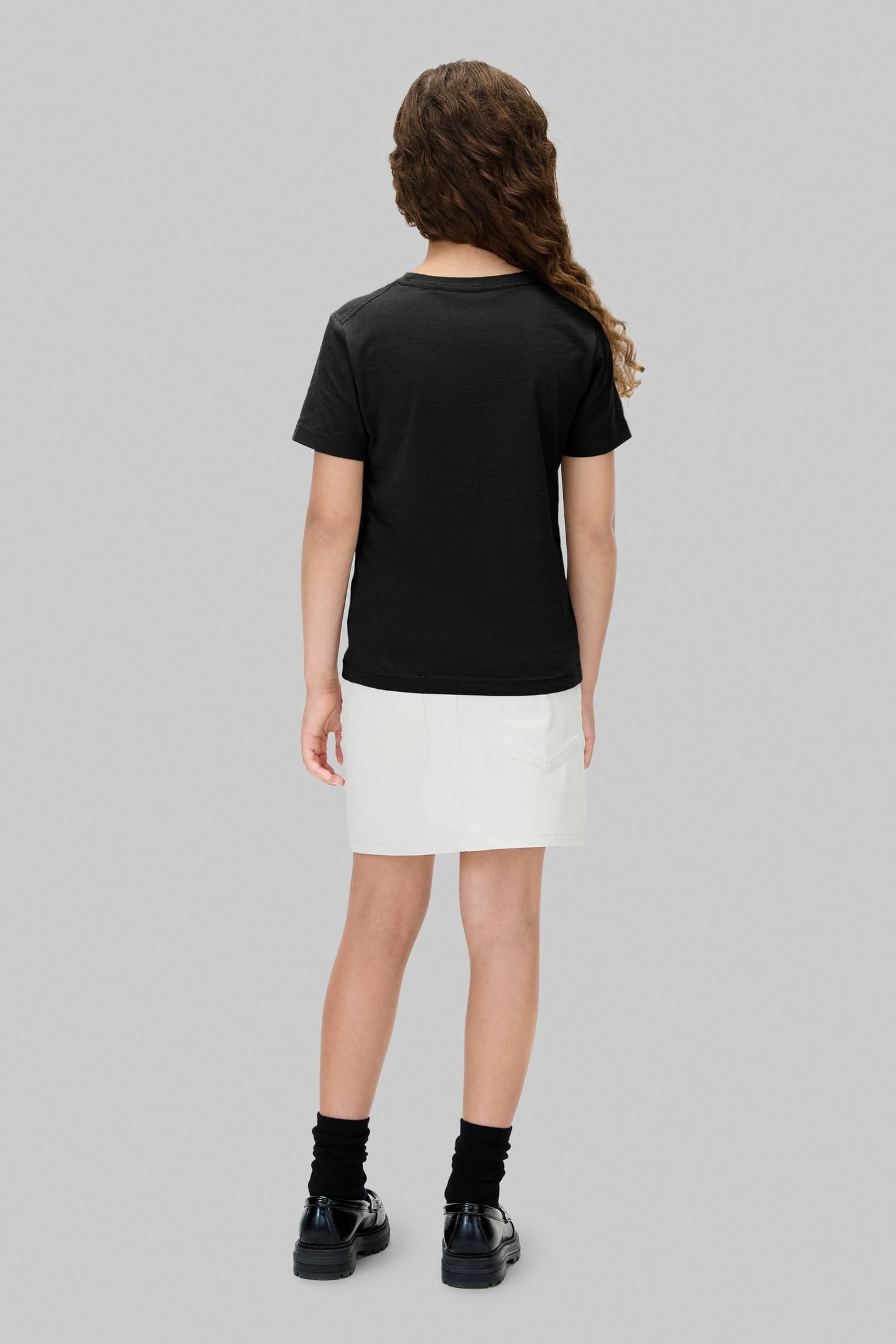 UNISEX MONOLOGO SS TEE CK BLACK 3