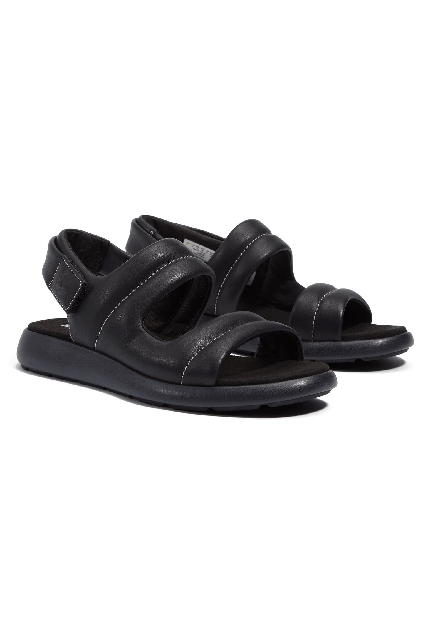 BELMAR WAVES BACKSTRAP SANDAL BLACK FULL GRAIN 2
