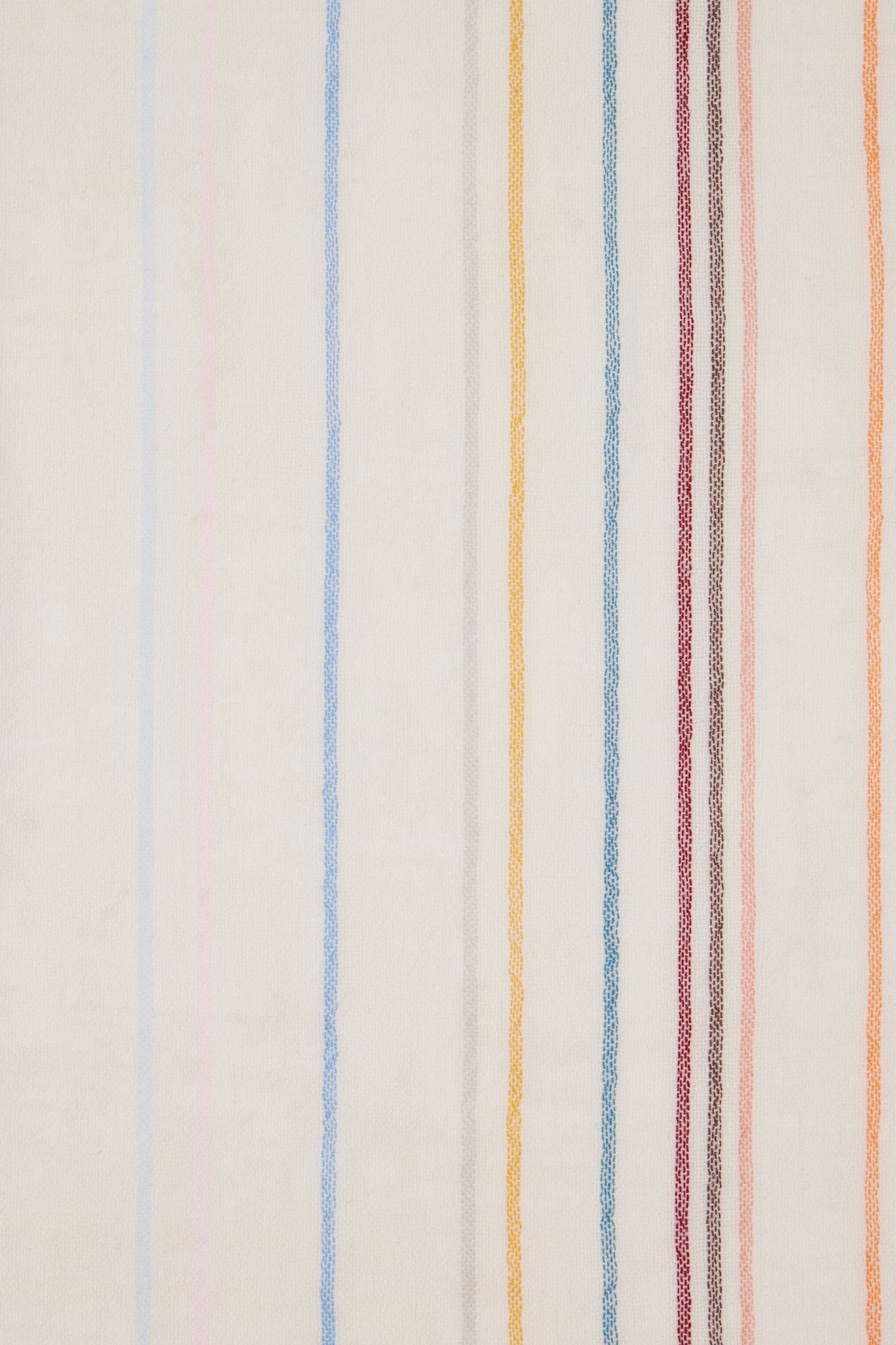 WOSCARF BRKN SIG CHCK OFF WHITE 7