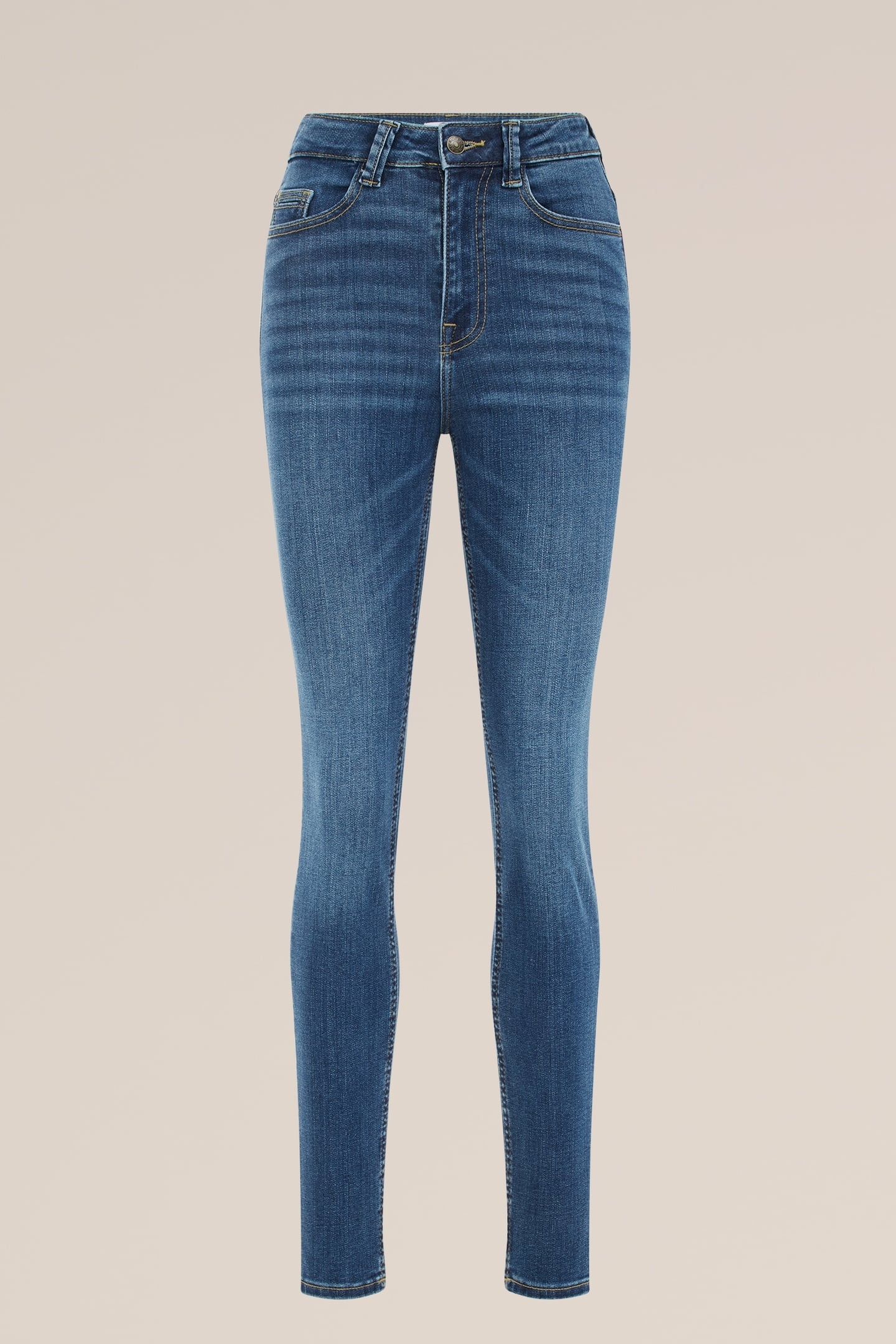 5-POCKET HIGH RISE DARK BLUE 4