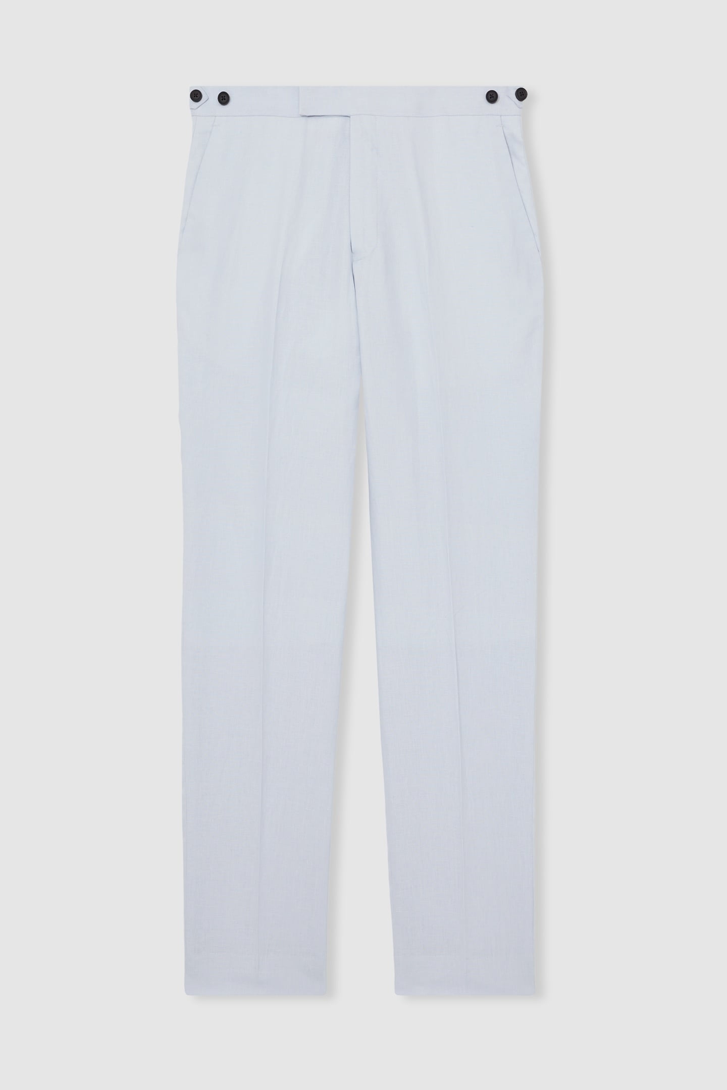LINEN MIXER TROUSER SOFT BLUE 4