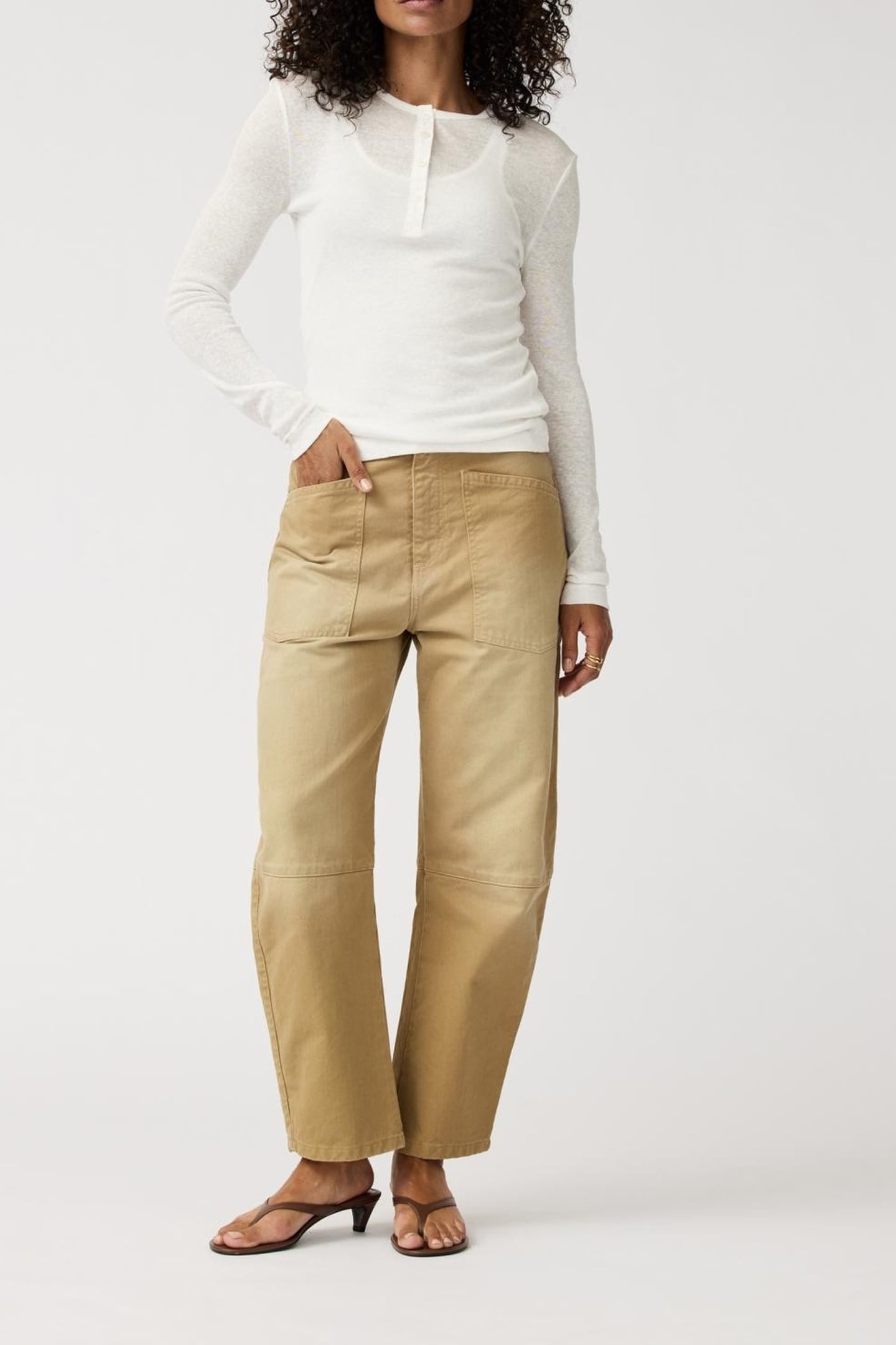 HEATHER PANTS SAND 1