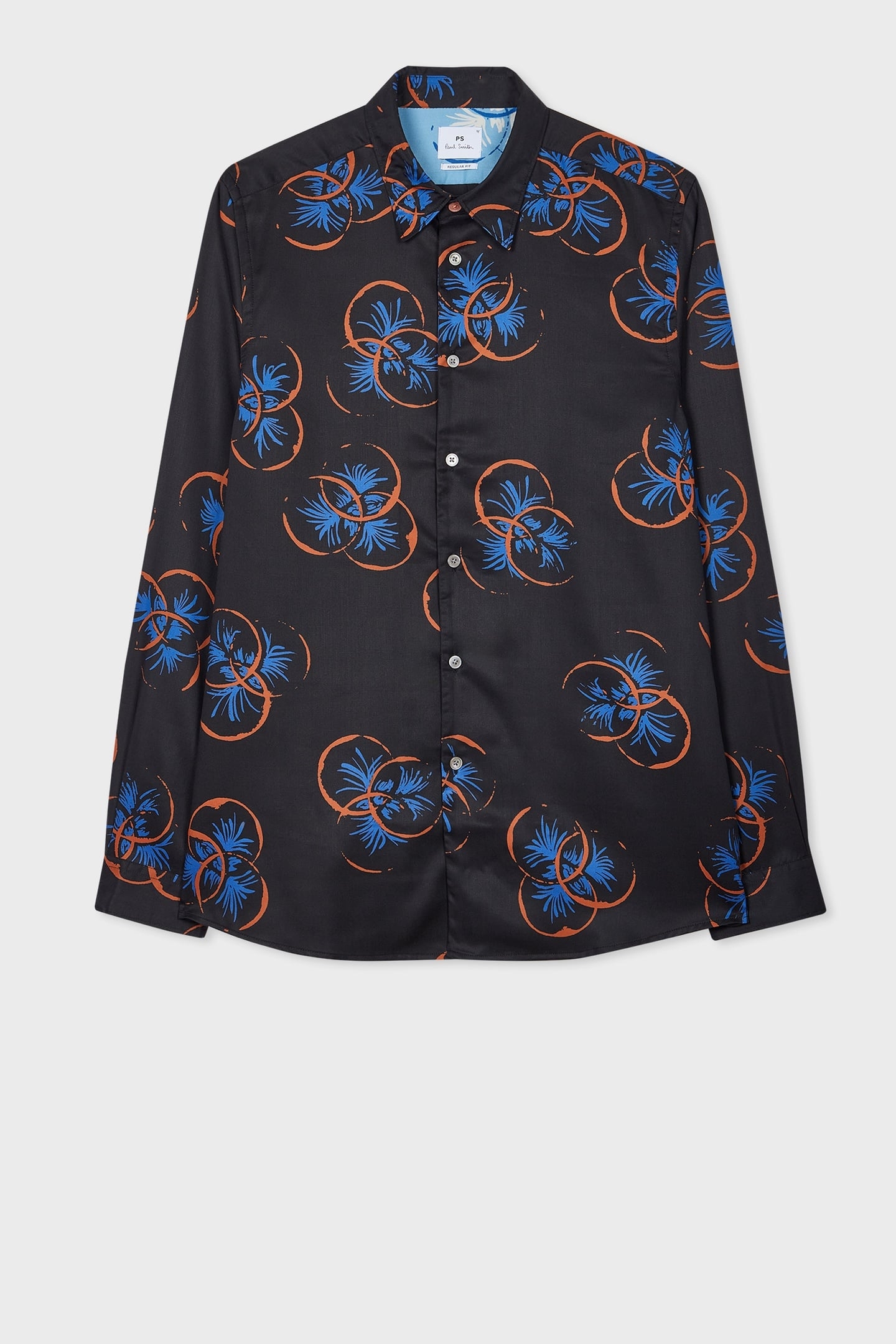 LS REGULAR FIT SHIRT VERY DARK NAVY 1