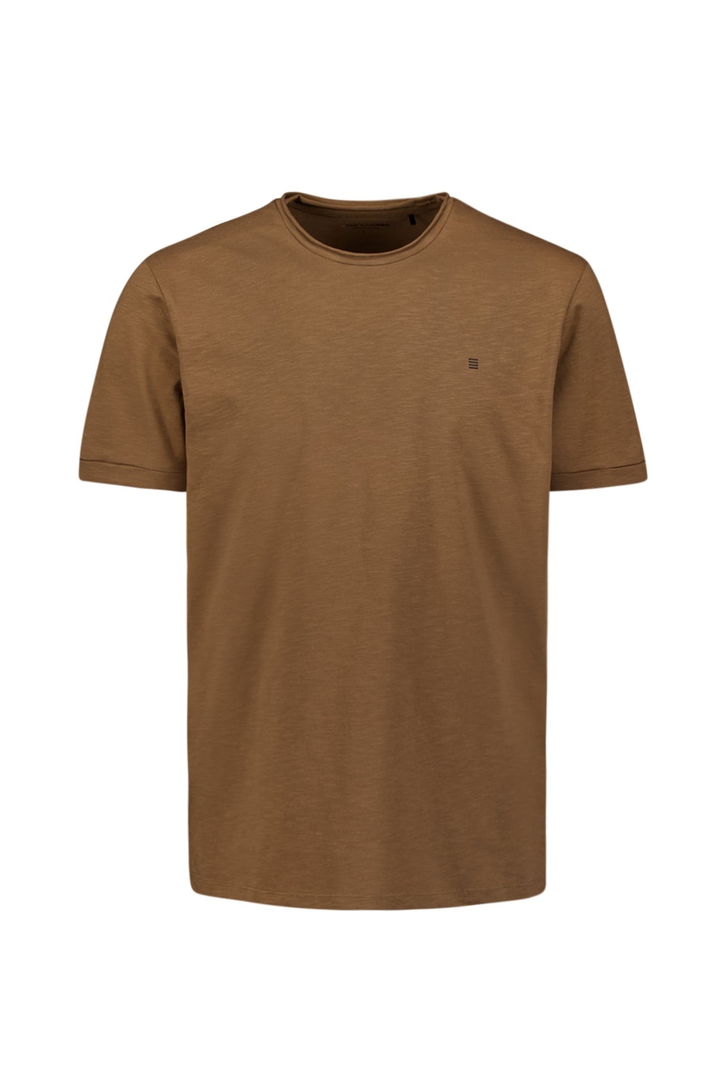 T-SHIRT CREWNECK SLUB CAMEL 5