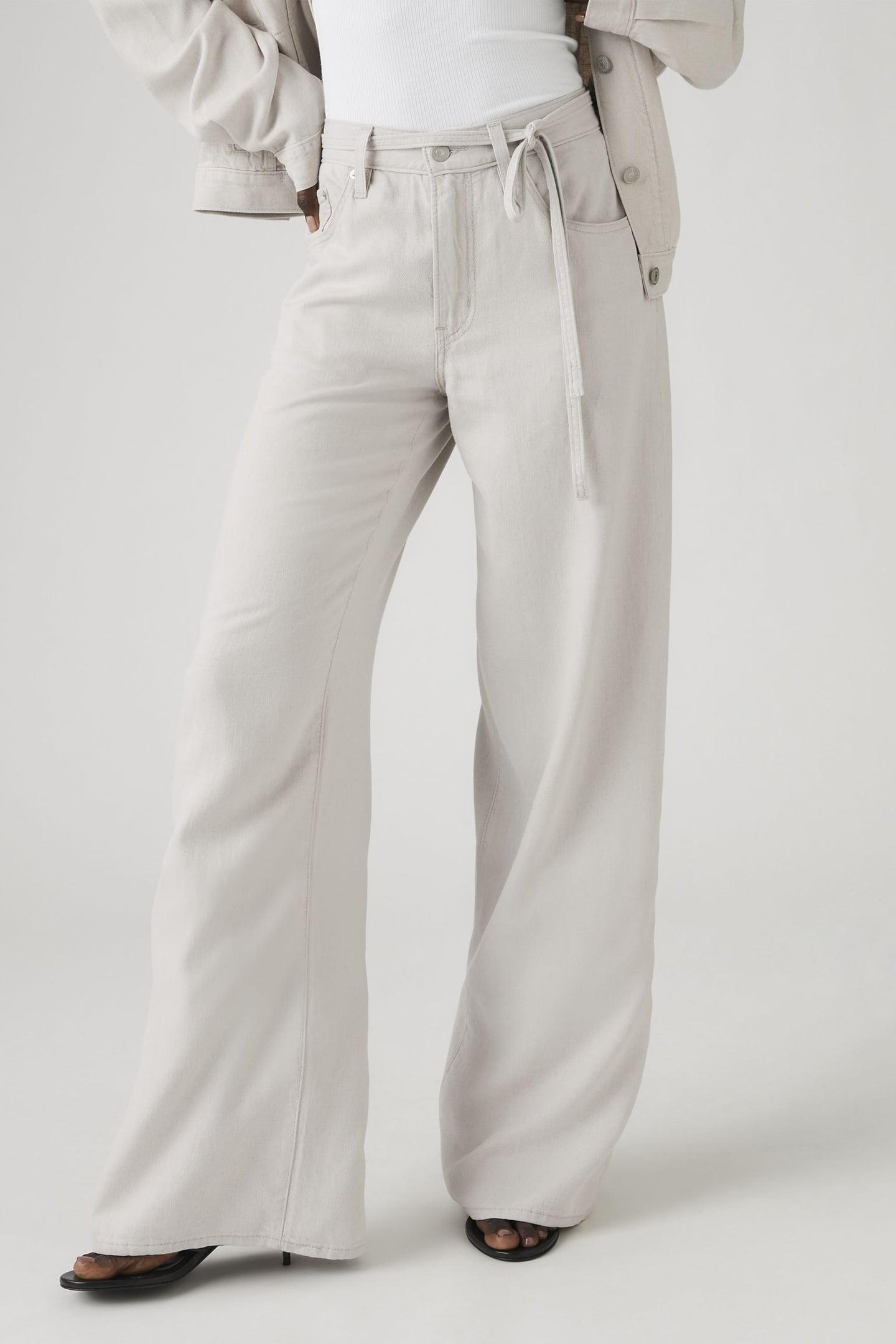 XL STRAIGHT JEANS GREY 4