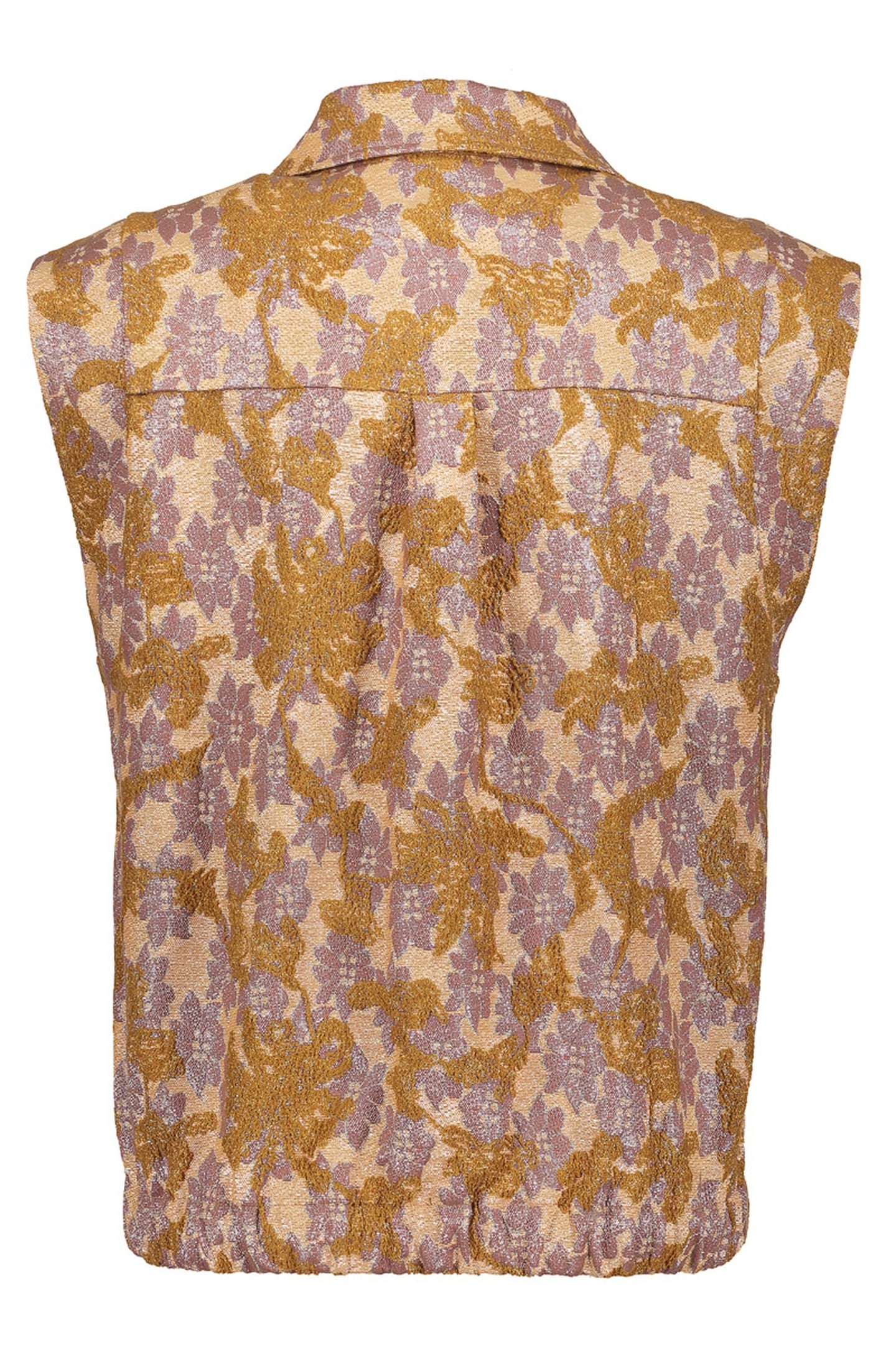 GILET ORANGE/SOFT PINK 2