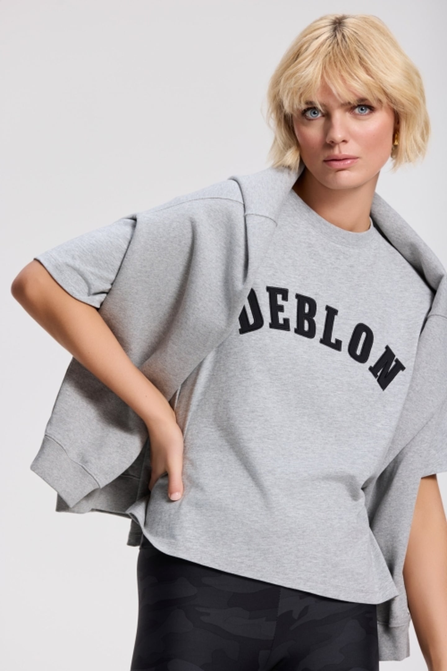 LOU T-SHIRT GREY MELANGE 2