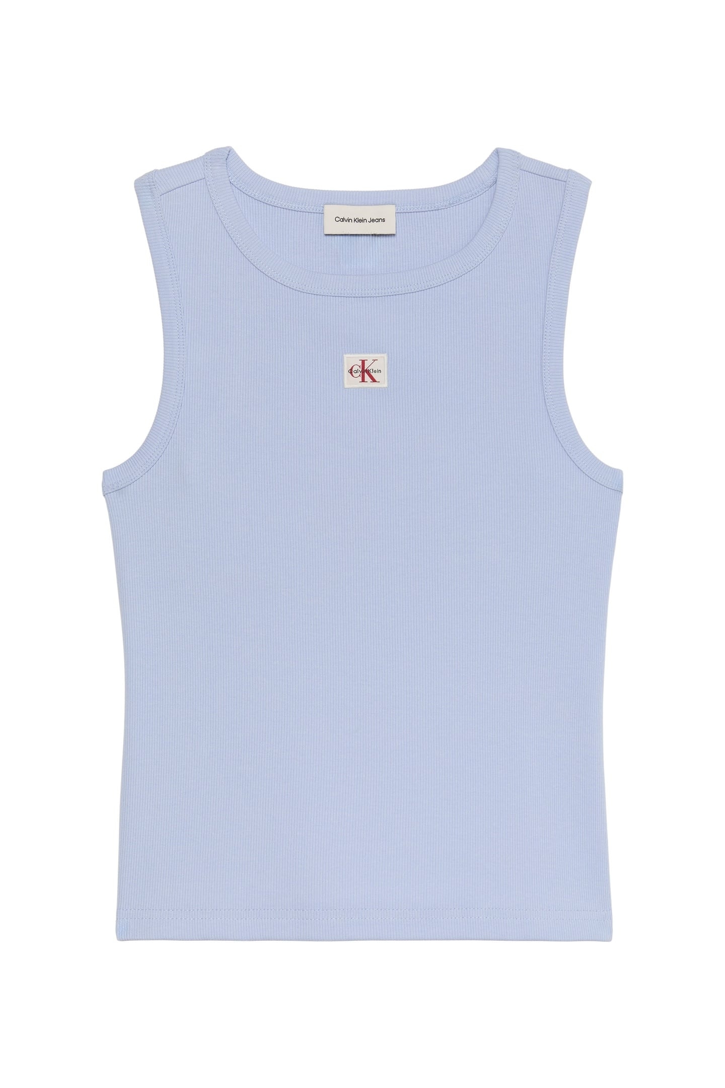 WOVEN LABEL 2X2 TANK TOP CASUAL BLUE 4