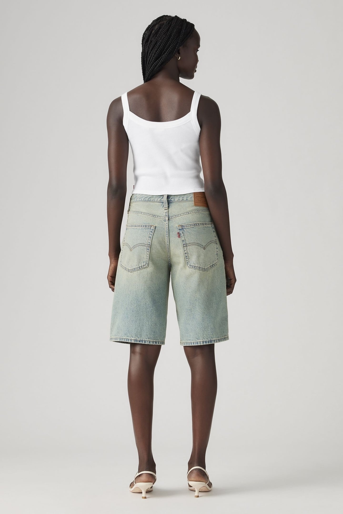 BAGGY DAD JORTS BLUE 2