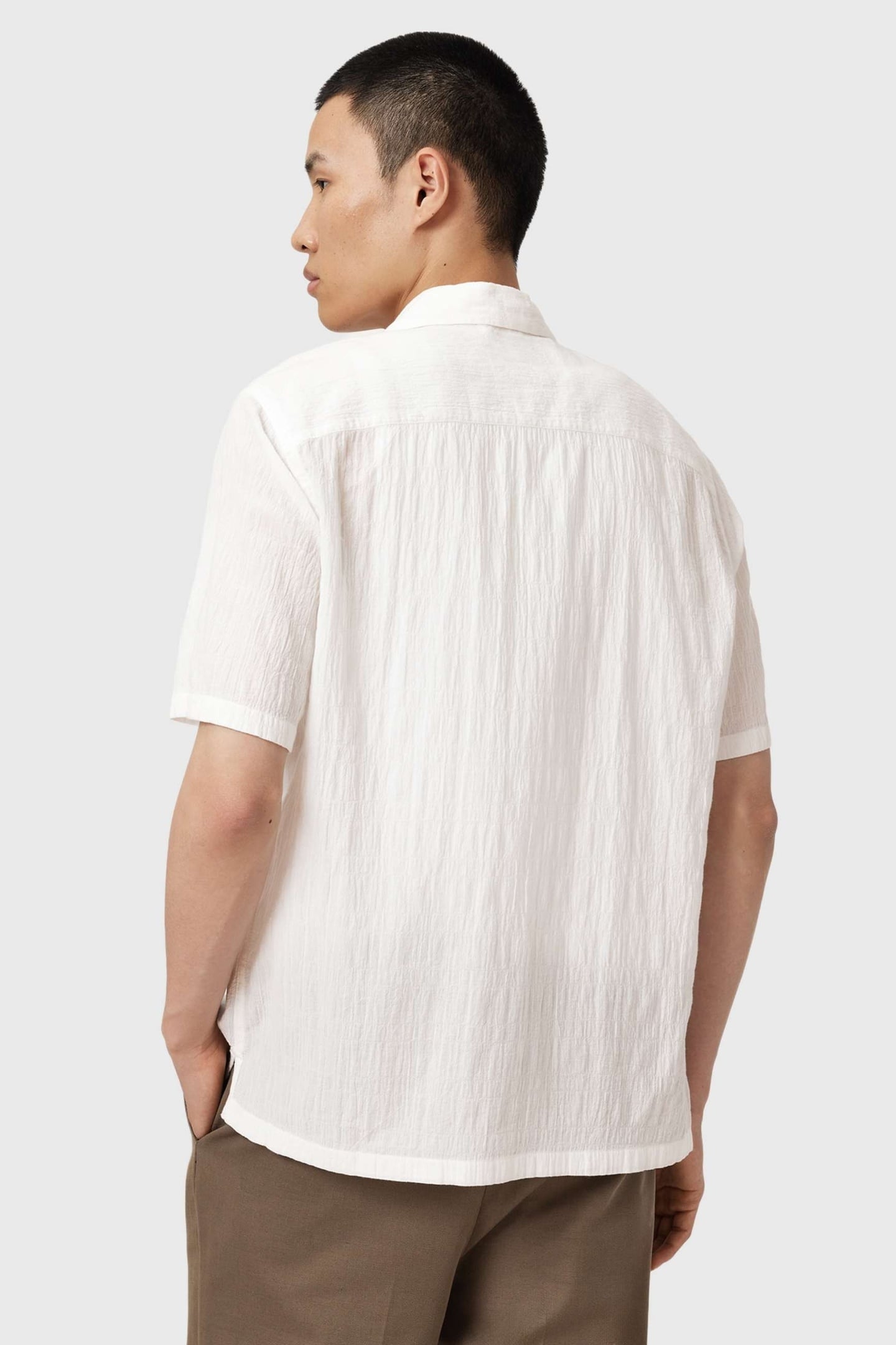 WALTON SS SHIRT OFF WHITE 2