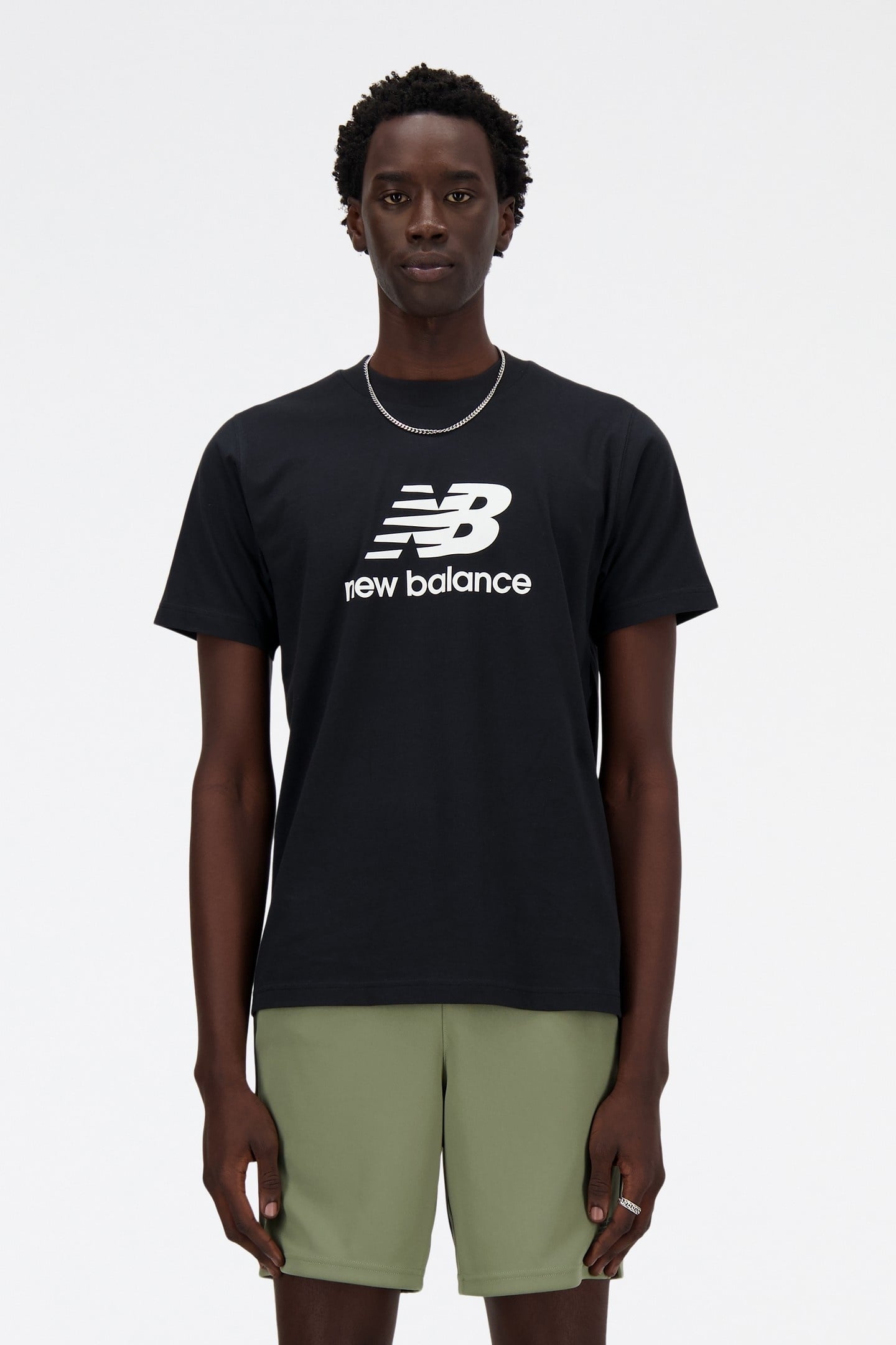 SPORT ESSENTIALS LOGO T-SHIRT BLACK 1
