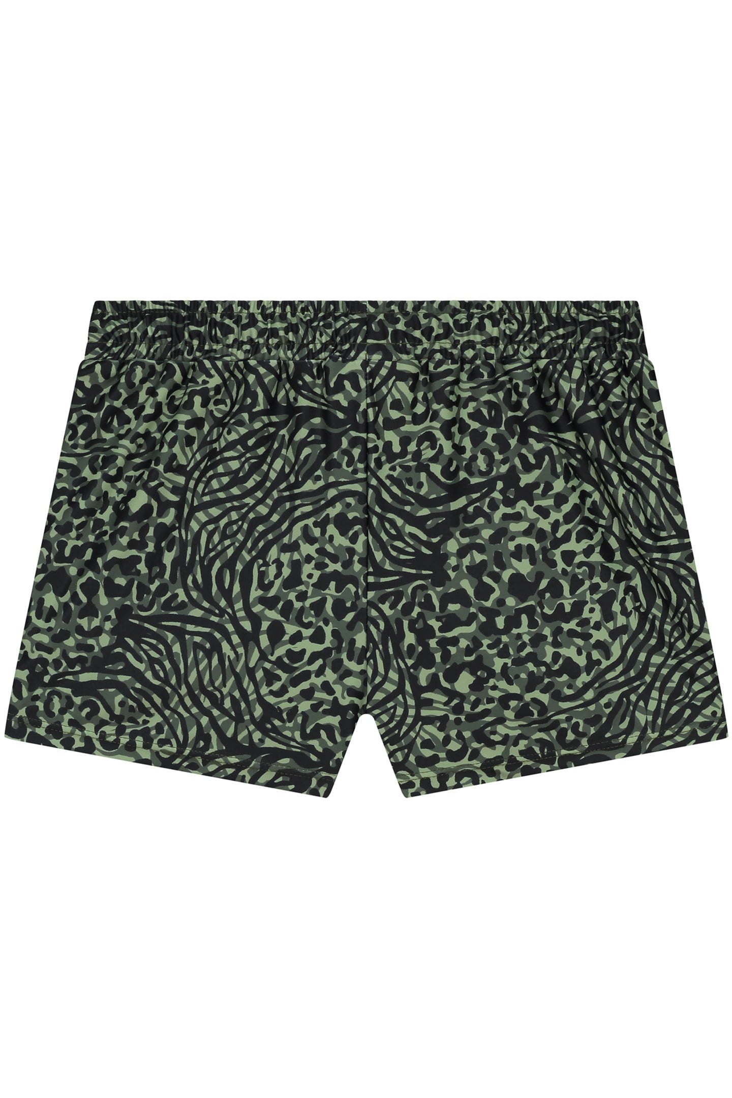 GIRLS SIL SWIM SHORTS MIXED ANIMAL FOREST GREEN MIXED ANIMAL 2