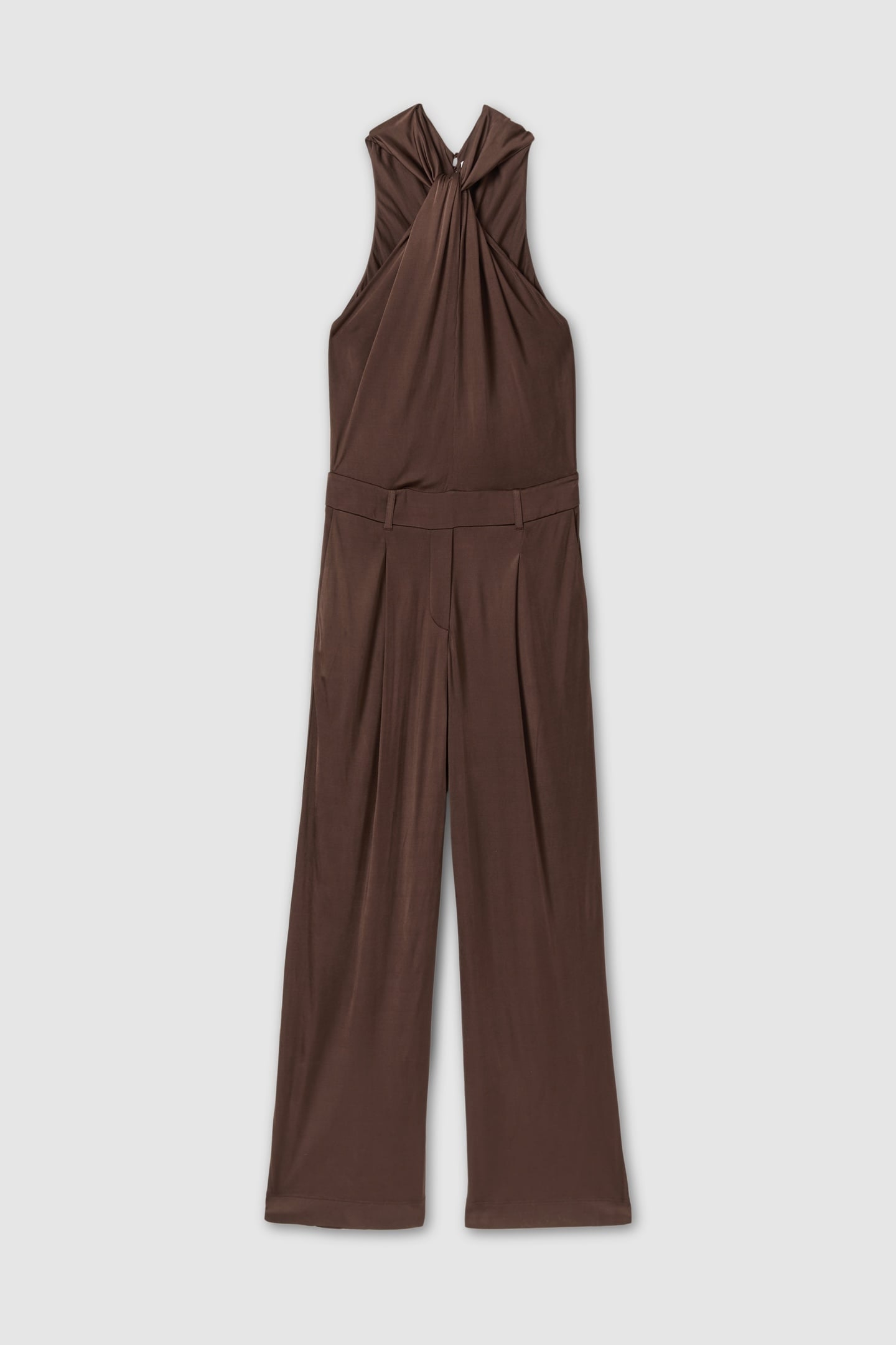 JERSEY JUMPSUIT CHOCOLATE 3