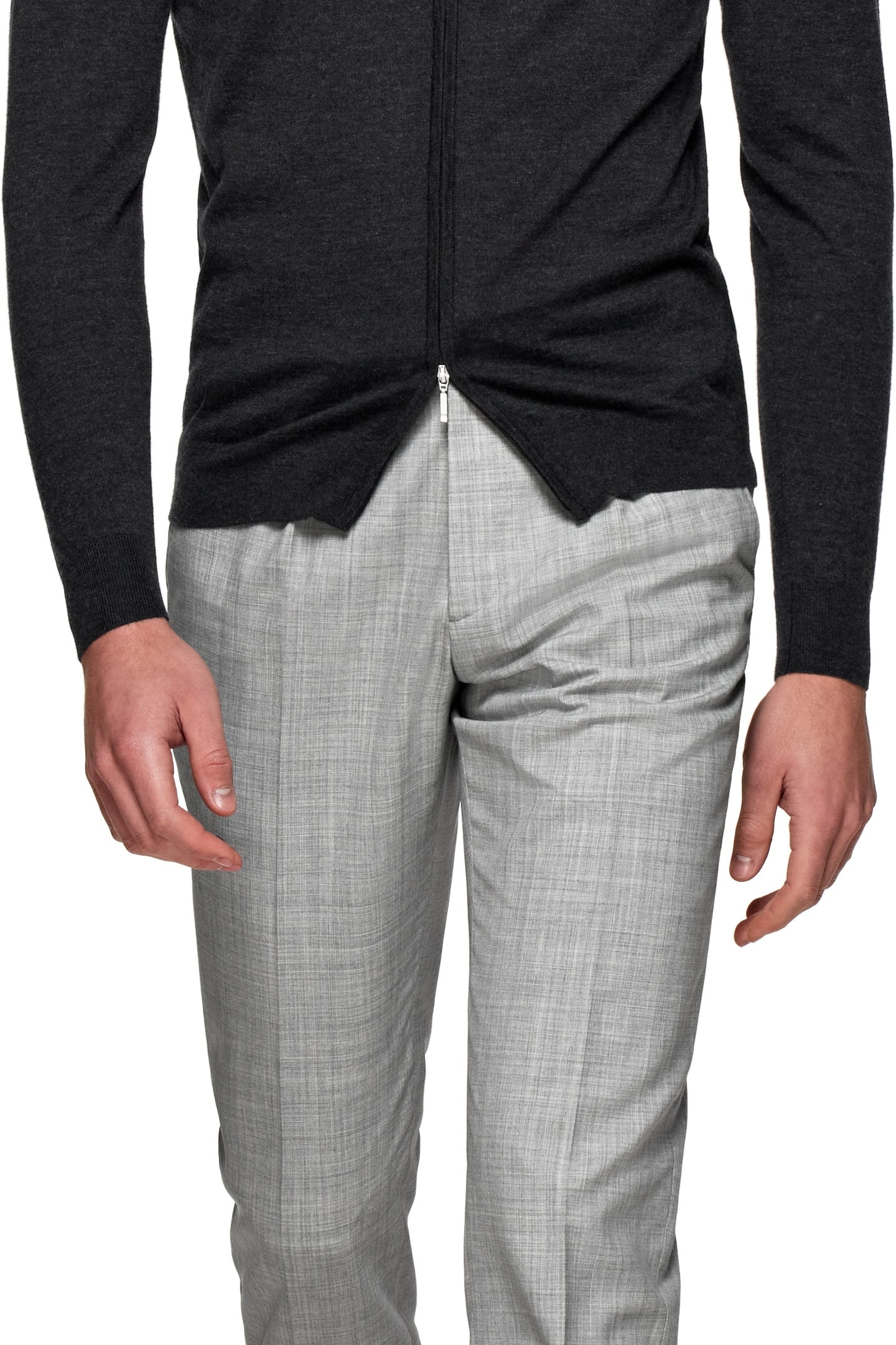 FULL ZIP LUXURY DARK GREY GREY 2