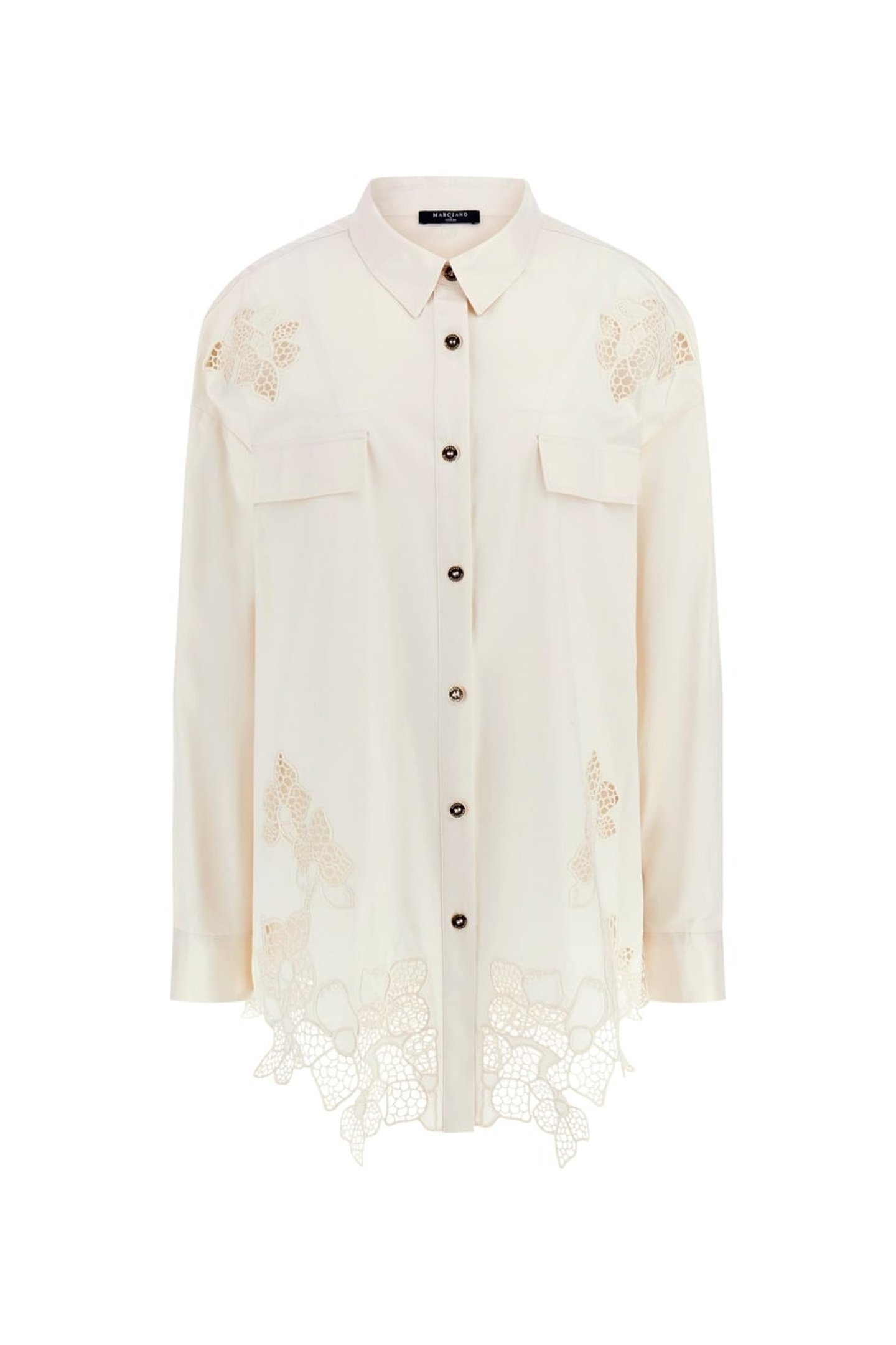 MARCIANO BY GUESS BROOKE EMBRO OVER SHIRT SANDY SHORE 6