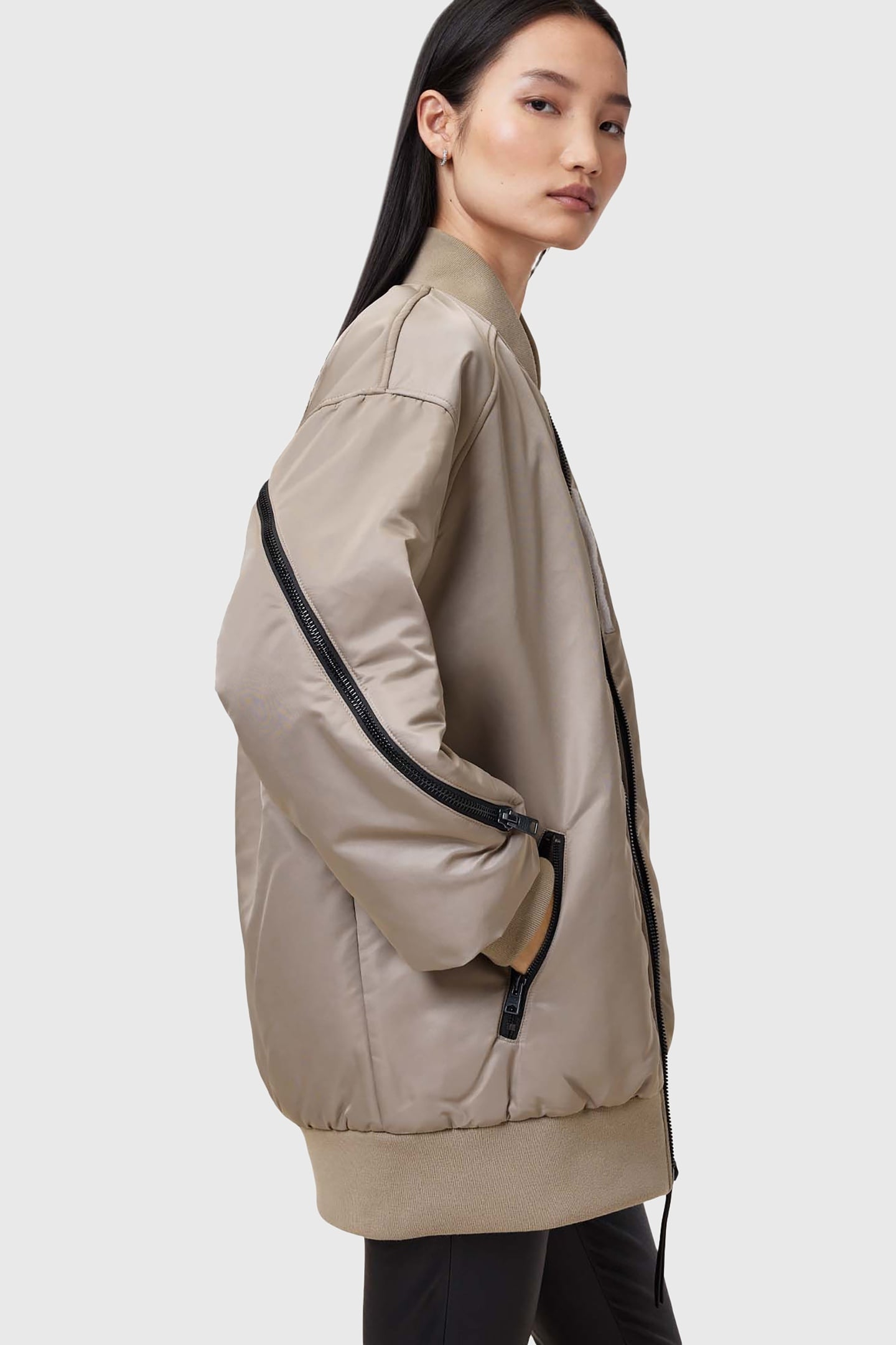 HANAA BOMBER NOUGAT TAUPE 8
