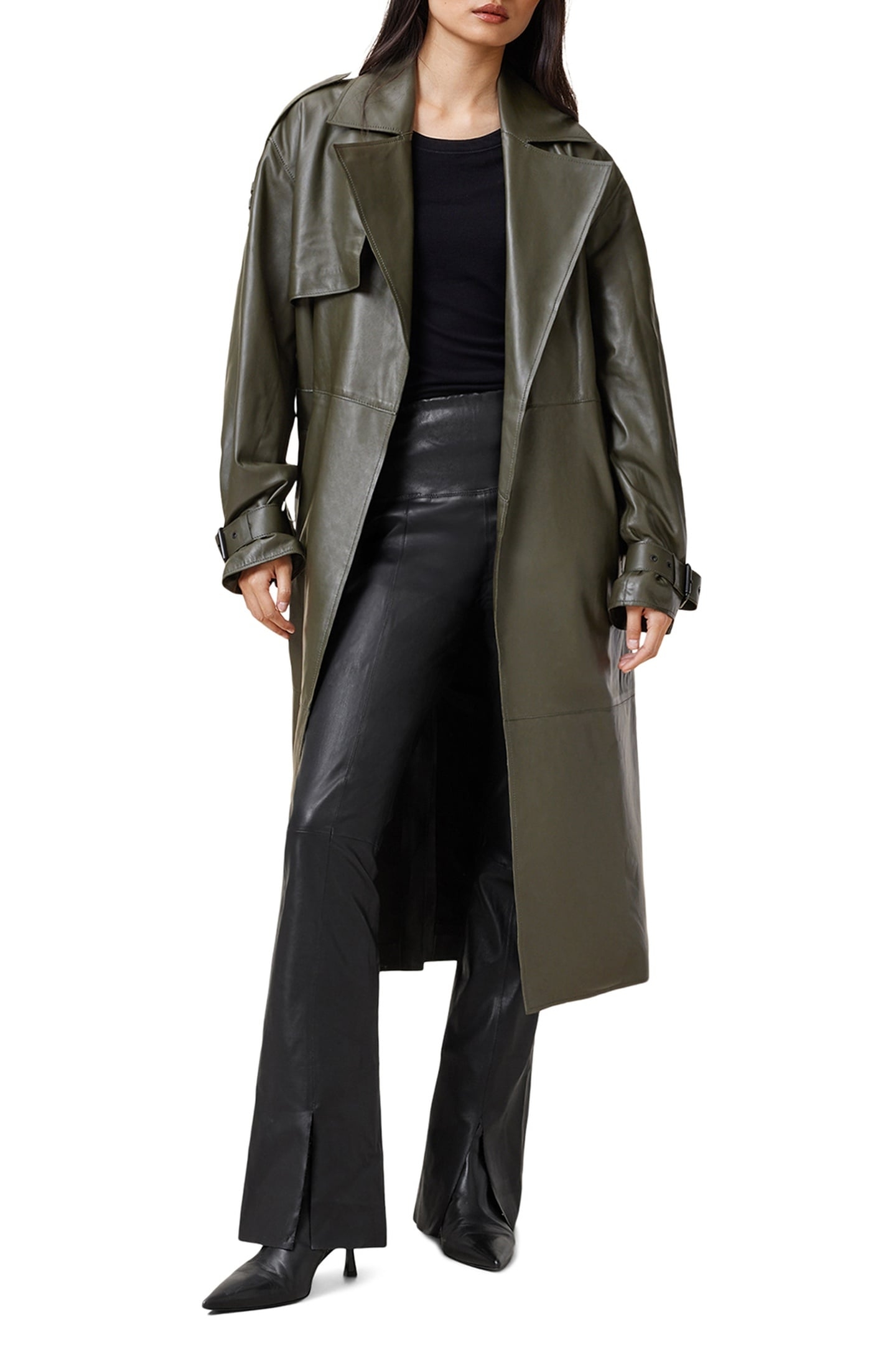 CORA FLARE LEGGINGS BLACK 1