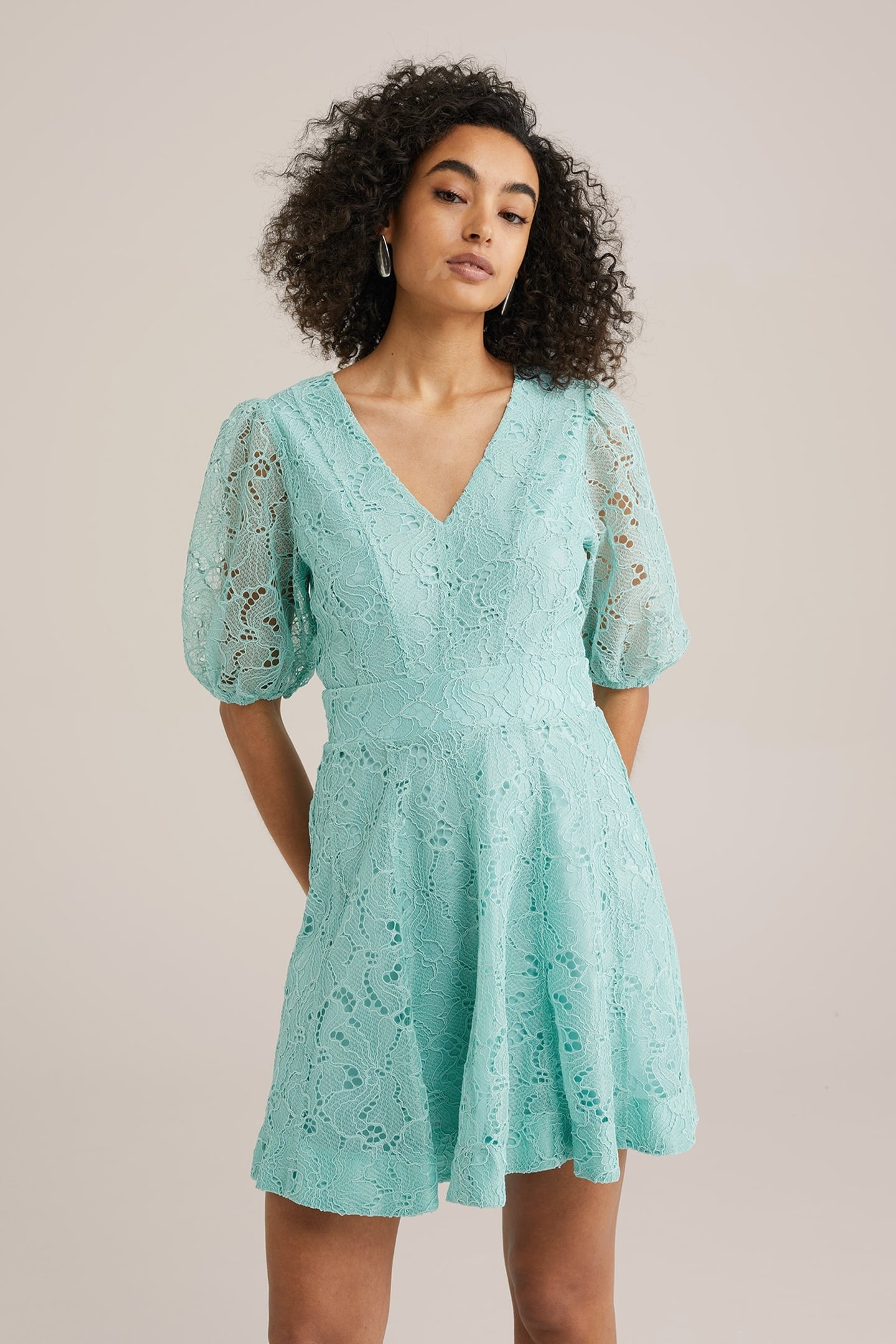 DRESS SHORT PASTEL BLUE 1