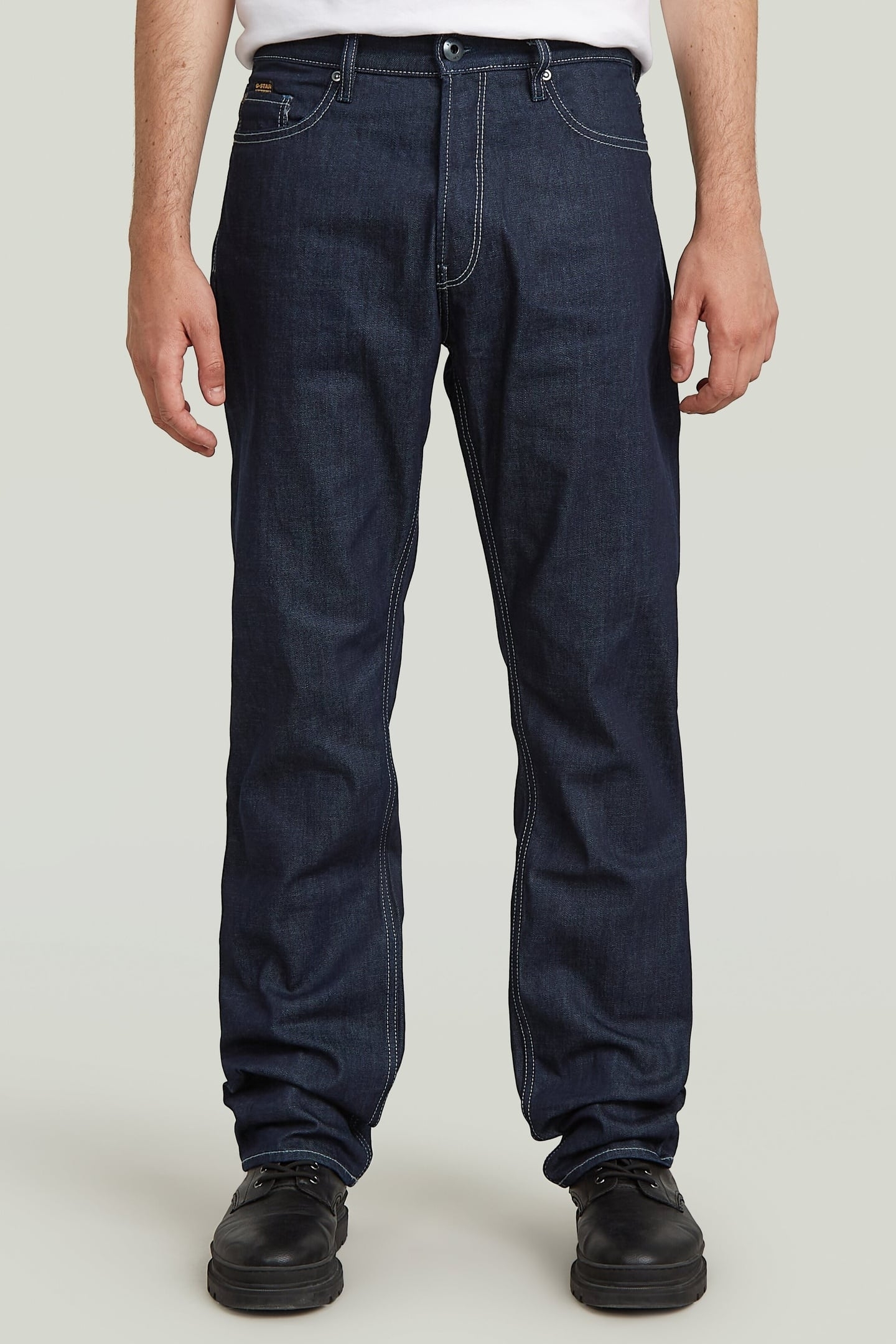 DAKOTA REGULAR STRAIGHT JEANS RAW DENIM 2