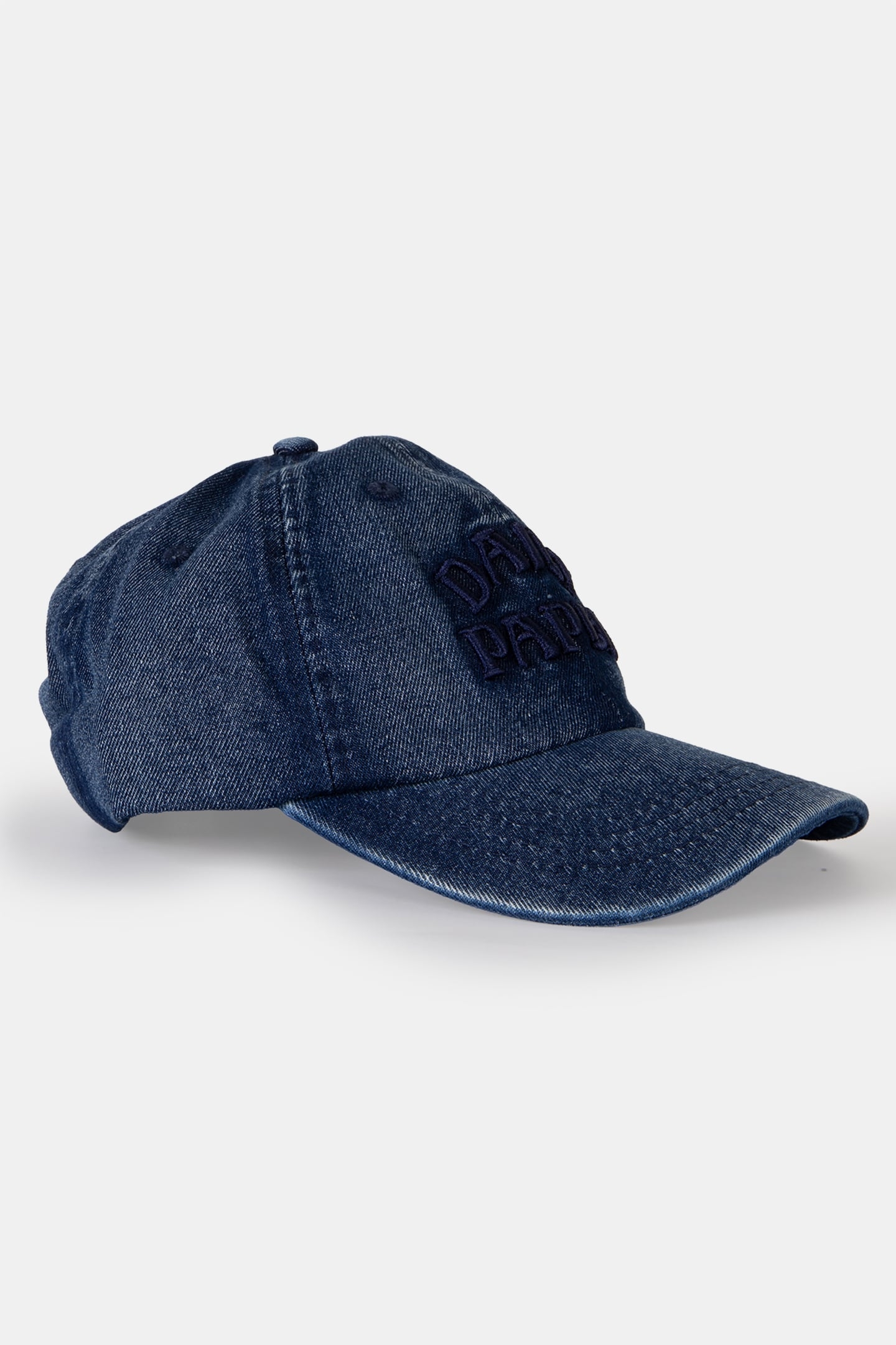 DIAS ARCH STACK DENIM CAP BLEACHED DENIM BLUE 3